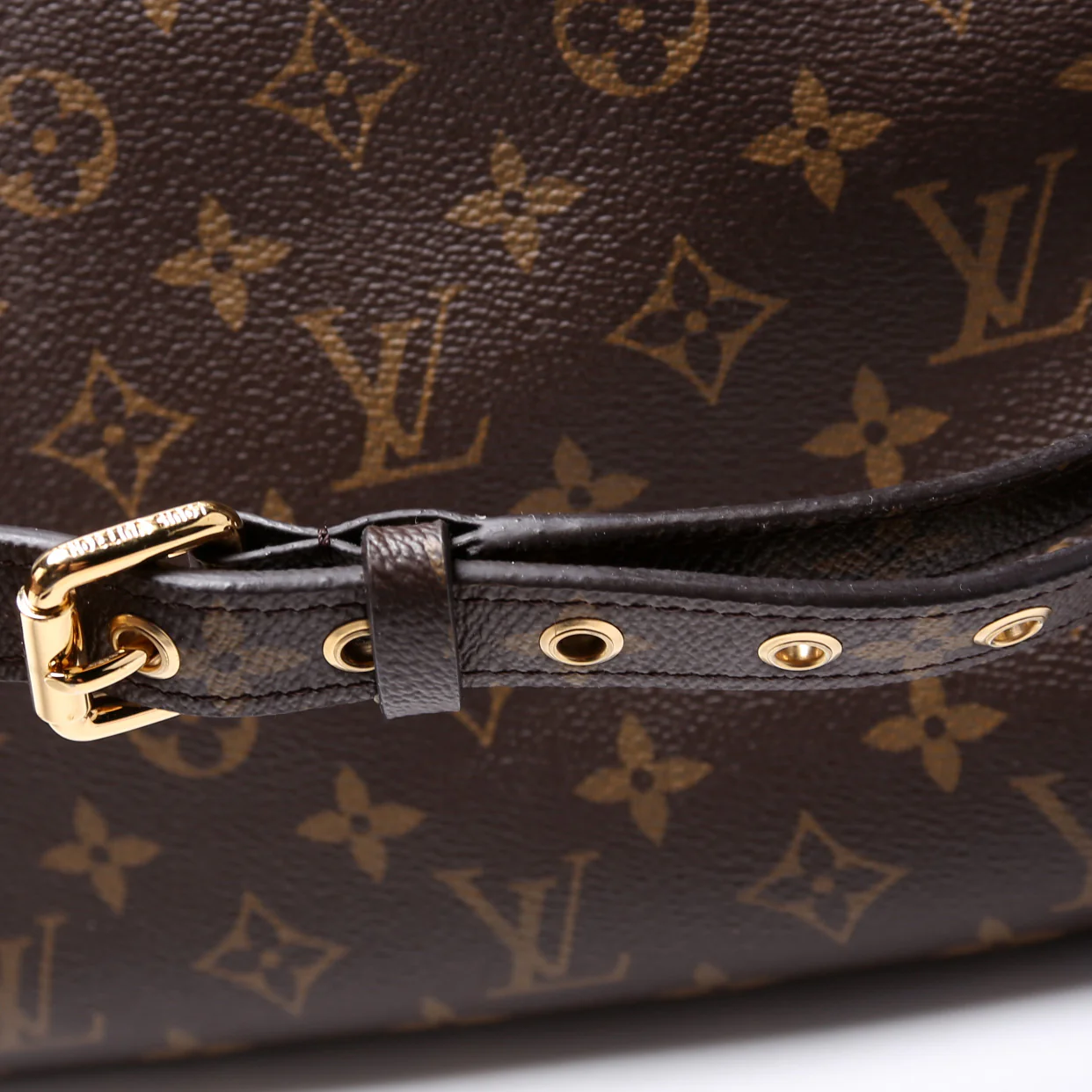 Pallas Tote Monogram Leather Side - Image 7
