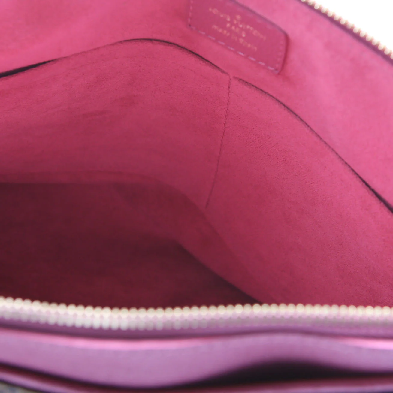 Pallas Tote Monogram Leather Side Berry - Image 8