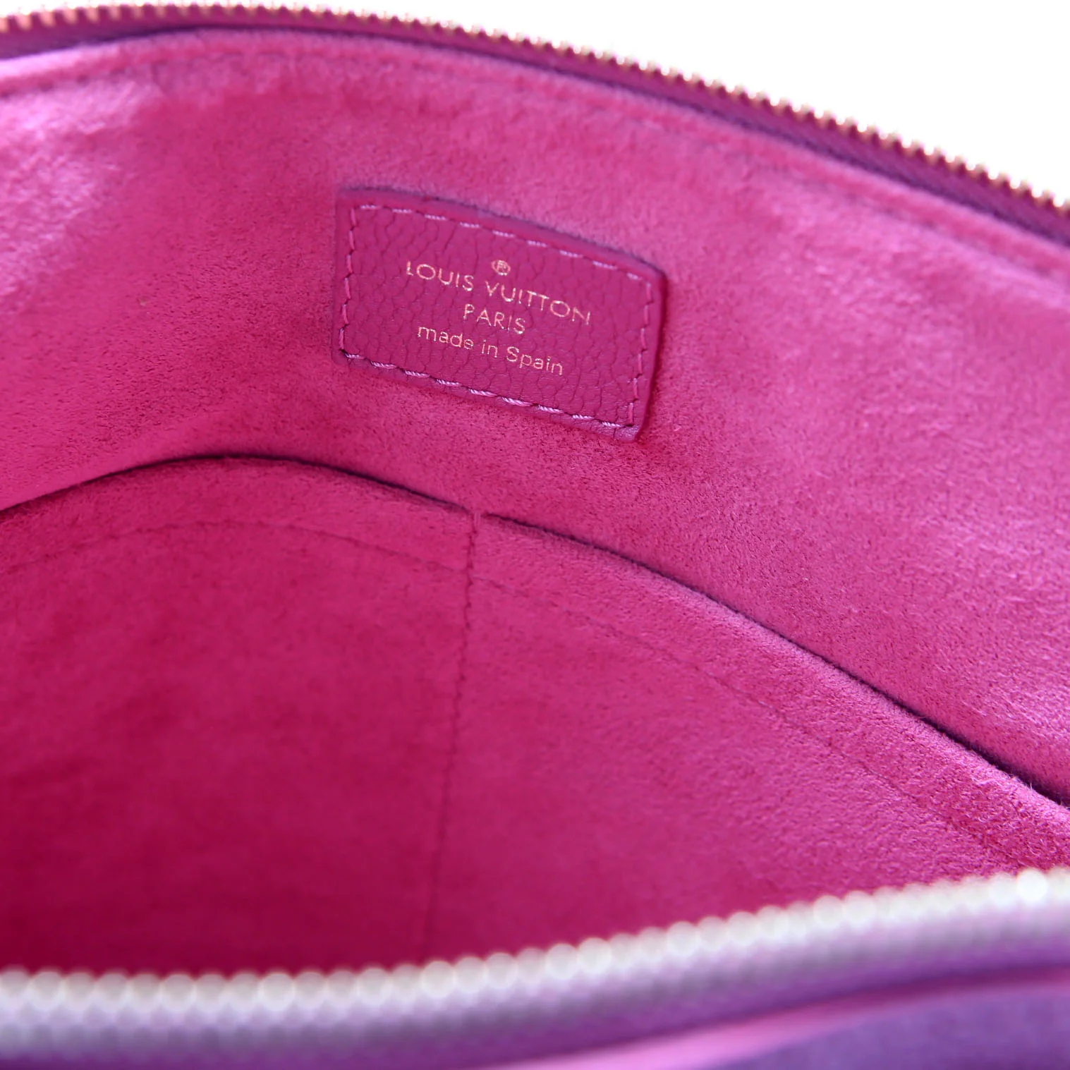 Pallas Tote Monogram Leather Side Berry - Image 9