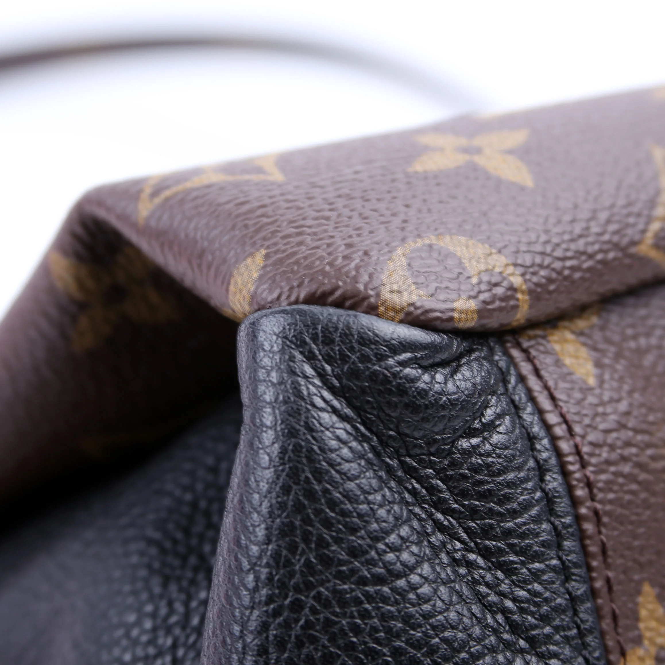 Pallas Tote Monogram Leather Side Black - Image 5