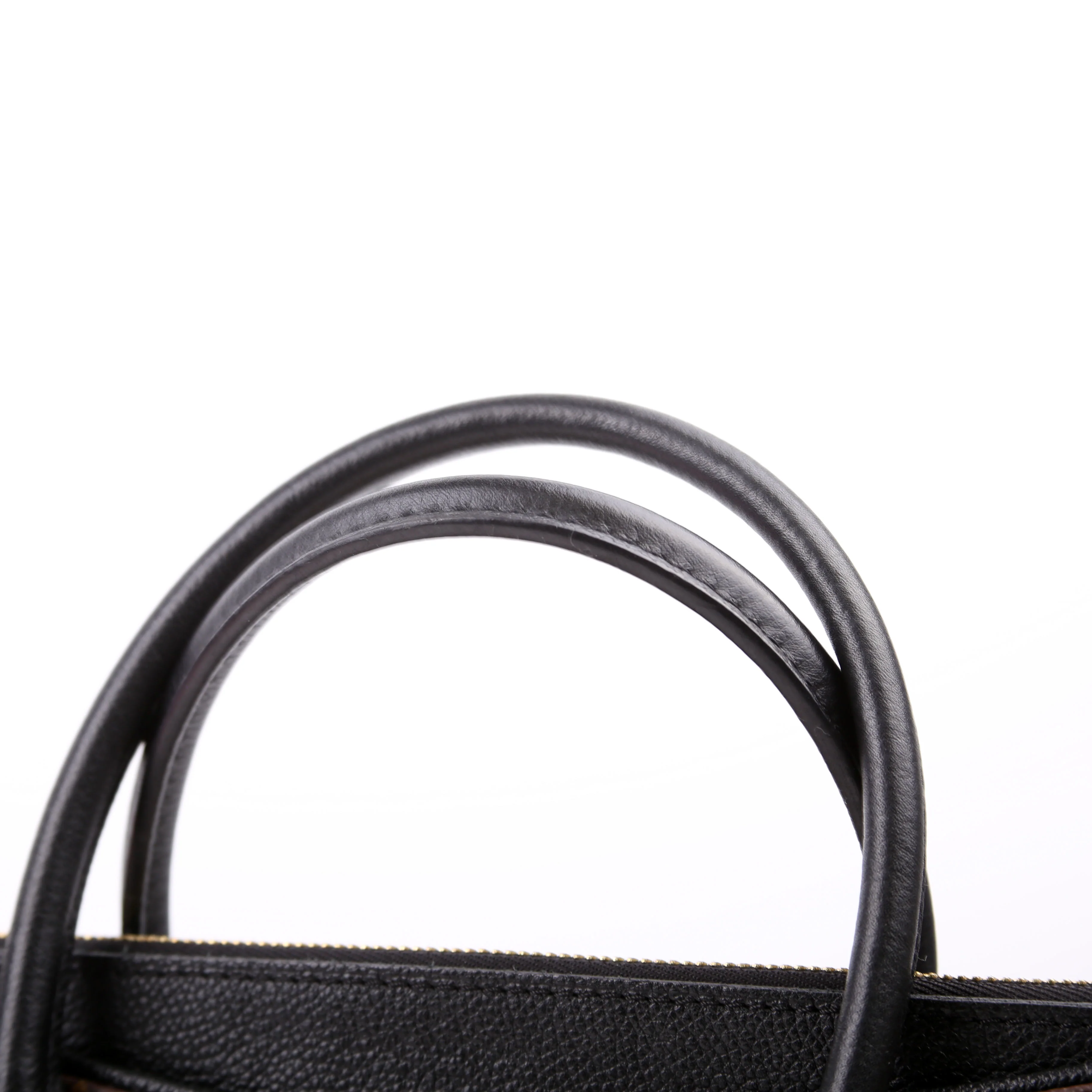 Pallas Tote Monogram Leather Side Black - Image 9