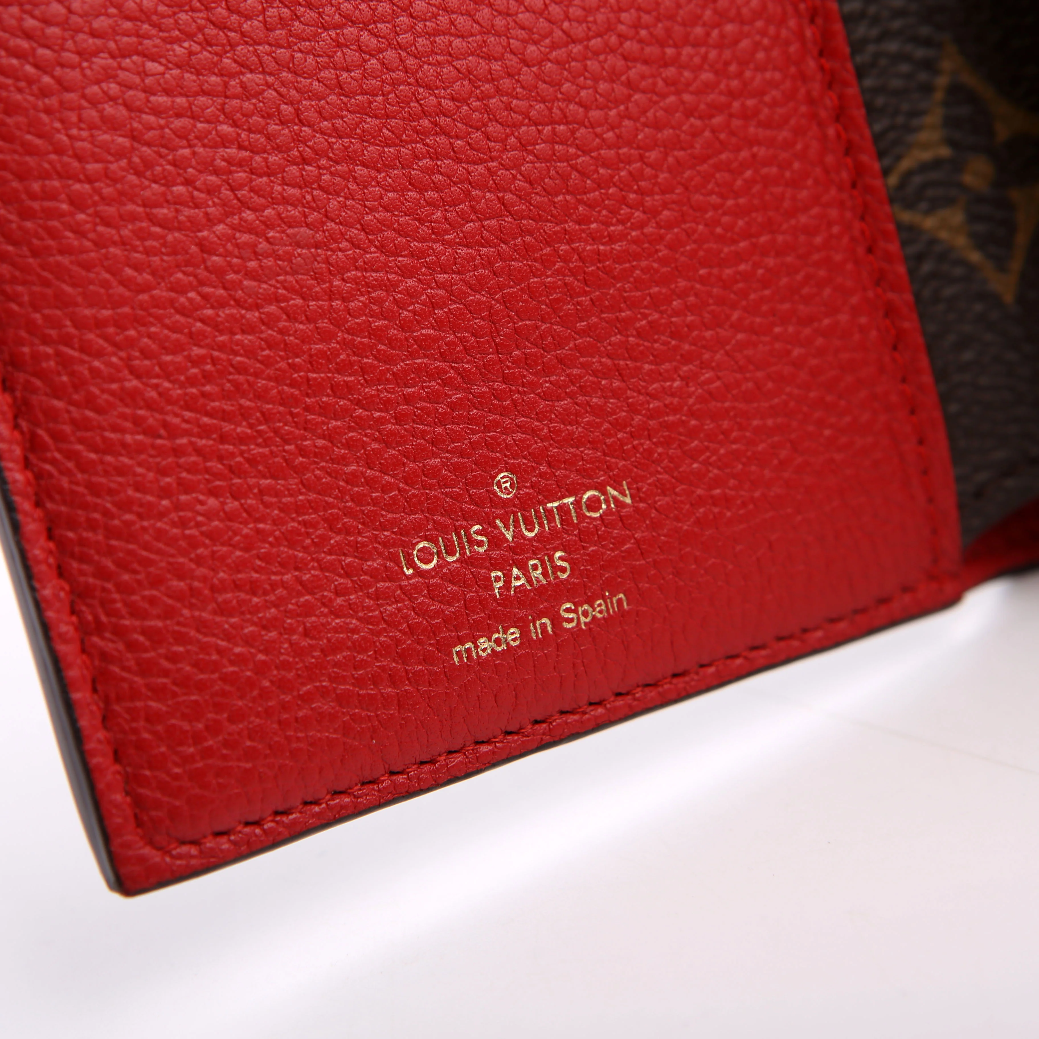 Pallas Wallet Compact Monogram Red - Image 19