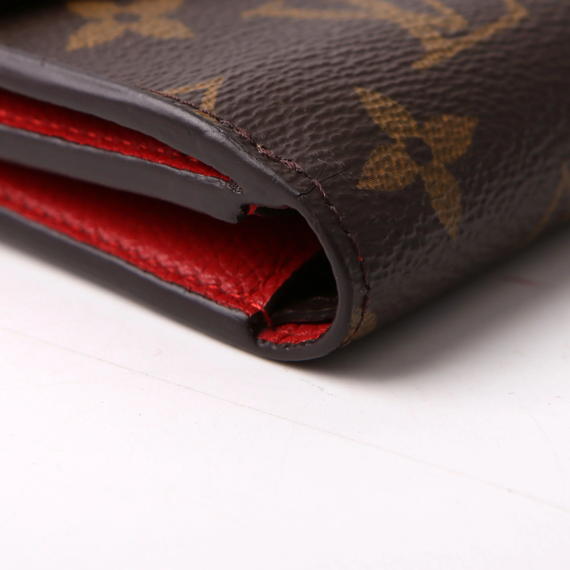 Pallas Wallet Compact Monogram Red - Image 5
