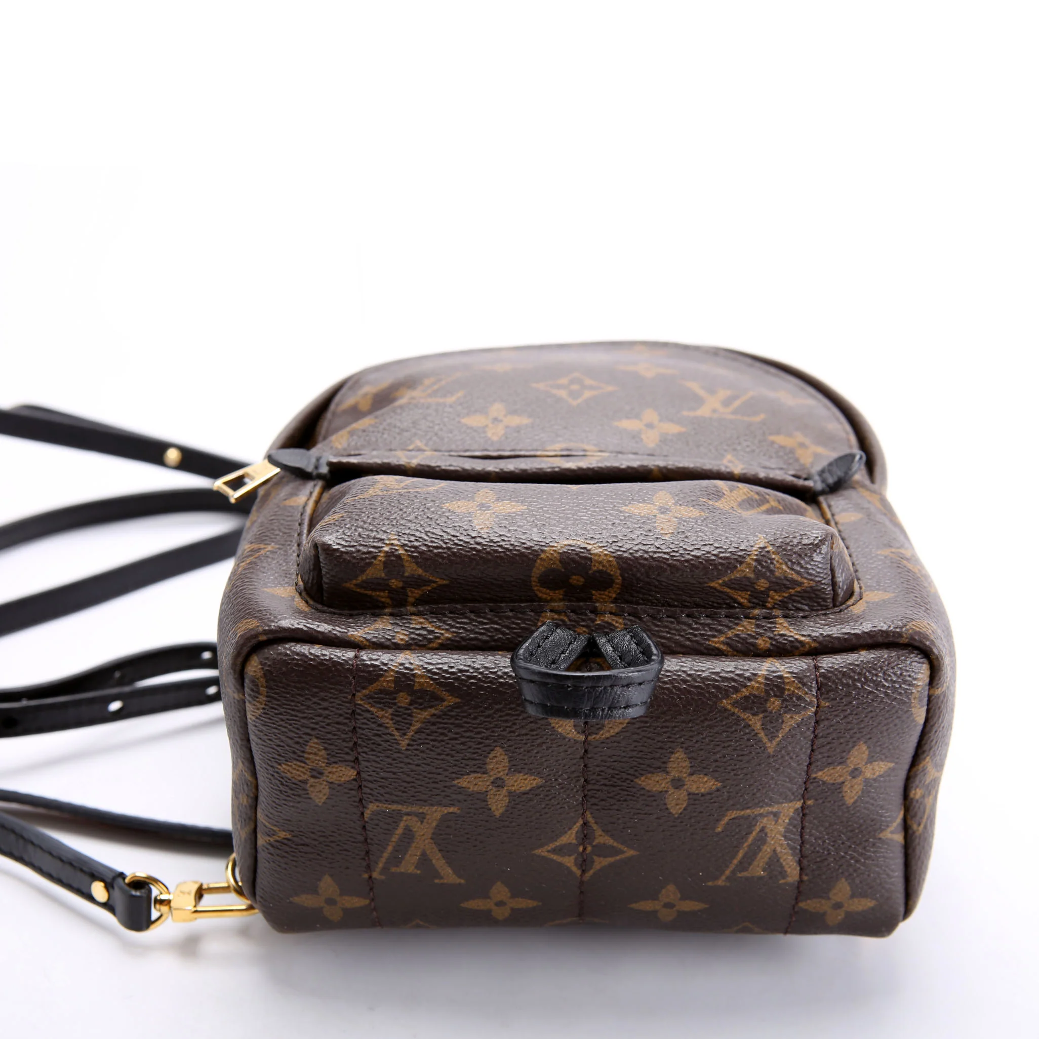 Palm Springs Mini Monogram Black/Brown - Image 4