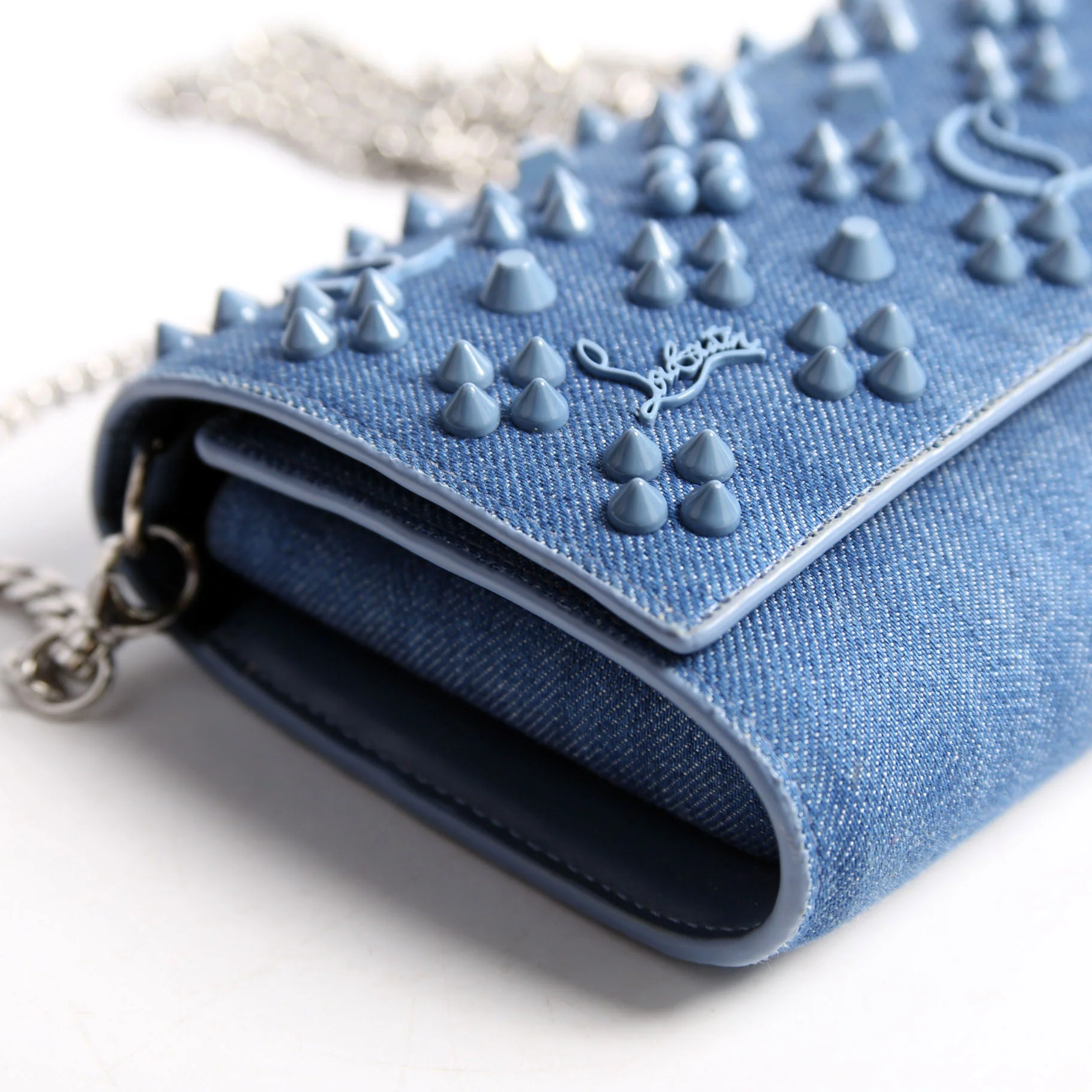 Paloma Denim Wallet On Chain - Image 4
