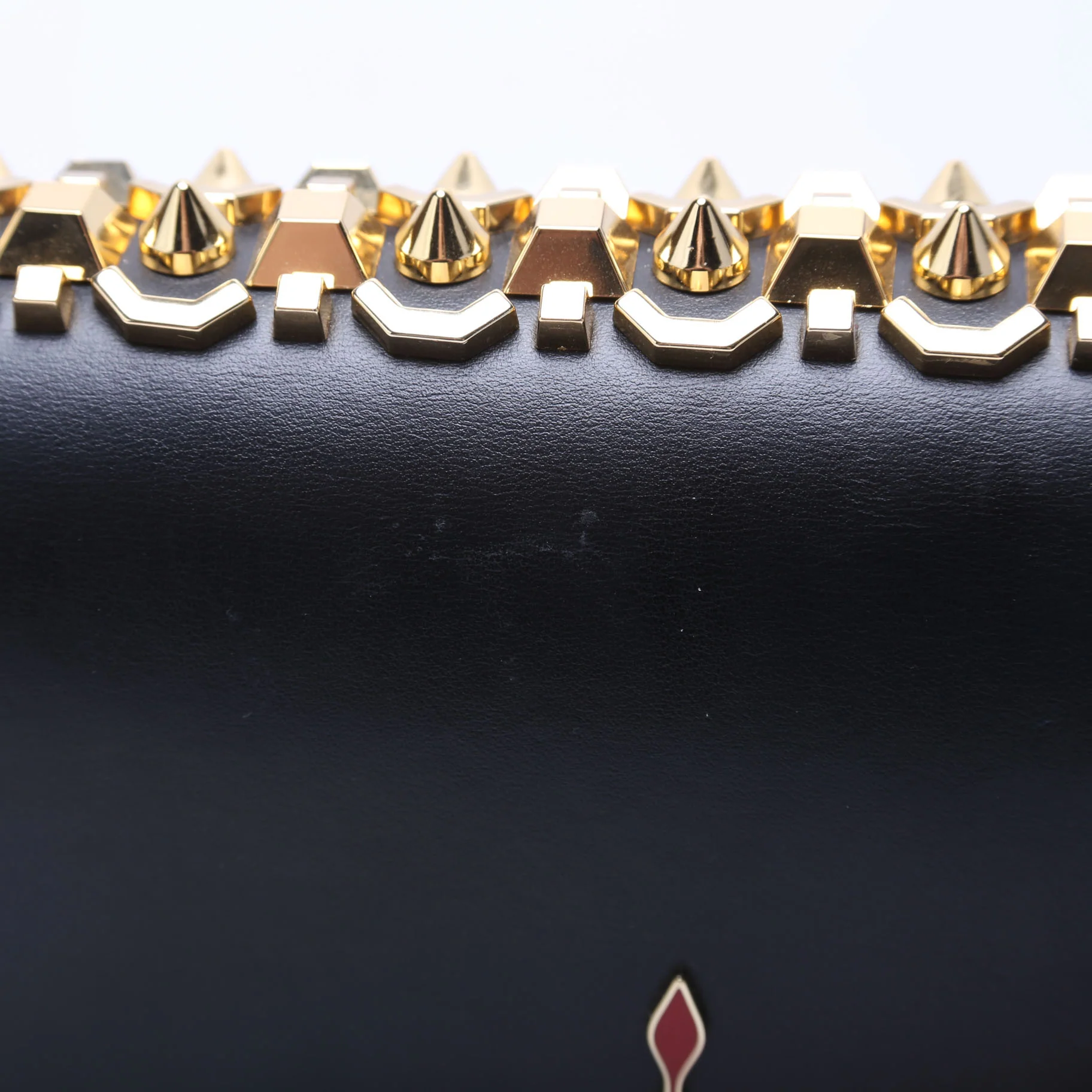 Paloma Empire Spike Clutch Black/Gold - Image 5