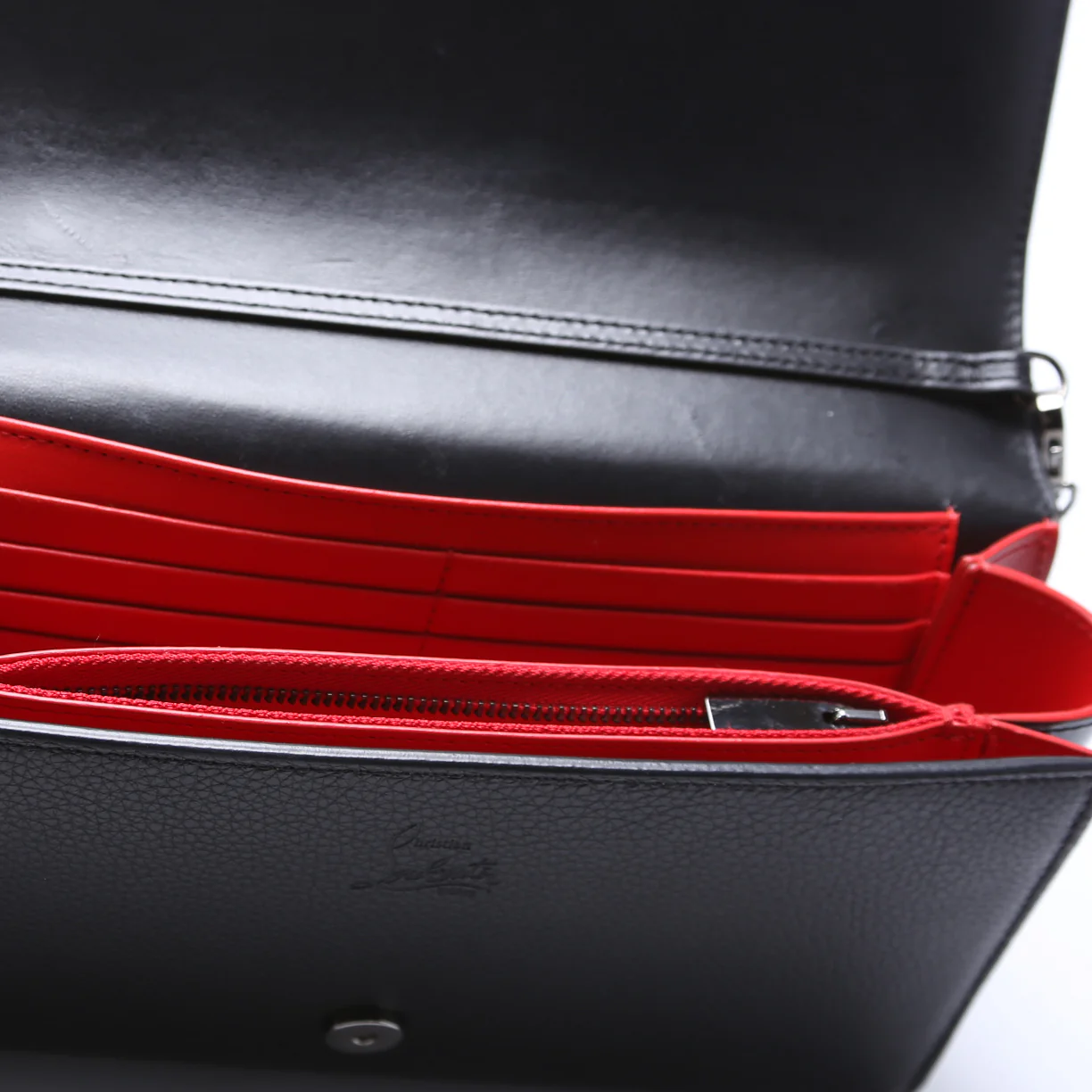Paloma Loubinthesky Chain Clutch Leather - Image 9