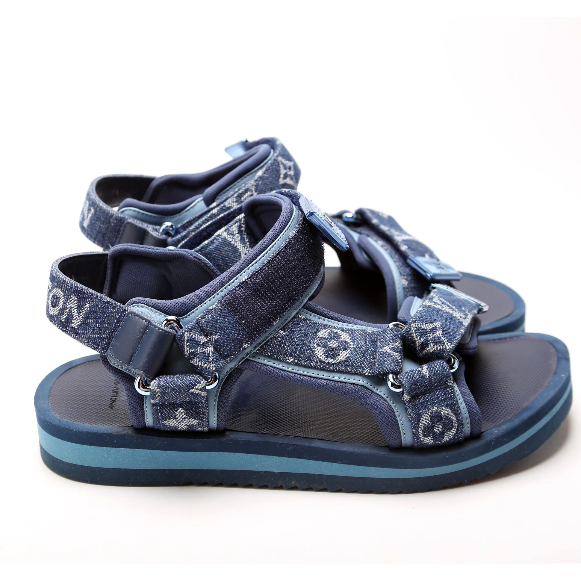 Panama Sandals Denim Size 37.5 (Women's 39.5) - Image 3