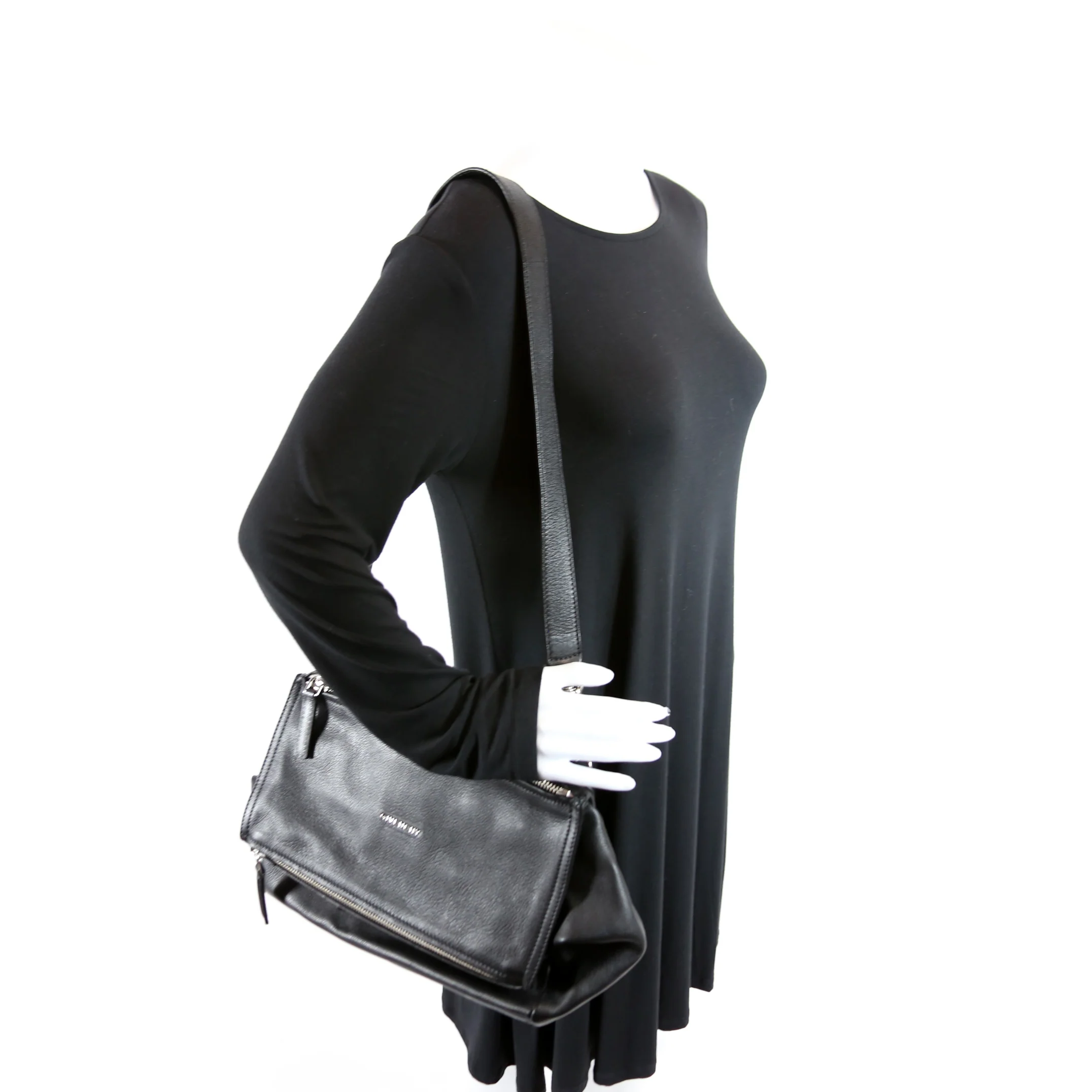 Pandora Satchel Medium Black - Image 10