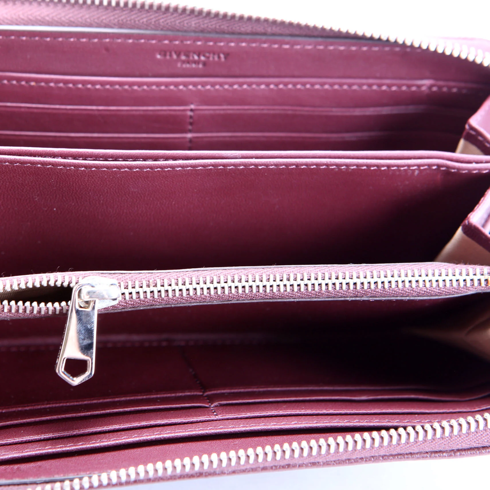 Pandora Zip Around Wallet Burgundy - Image 10