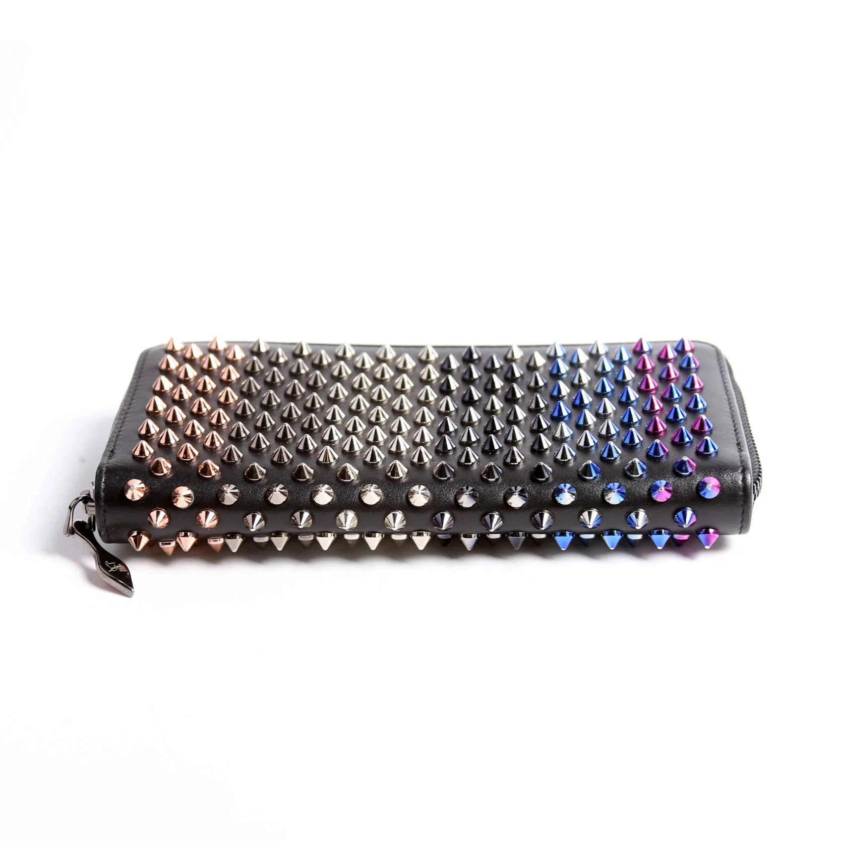 Panettone Spike Zip Around Wallet Black/Multicolor - Image 5