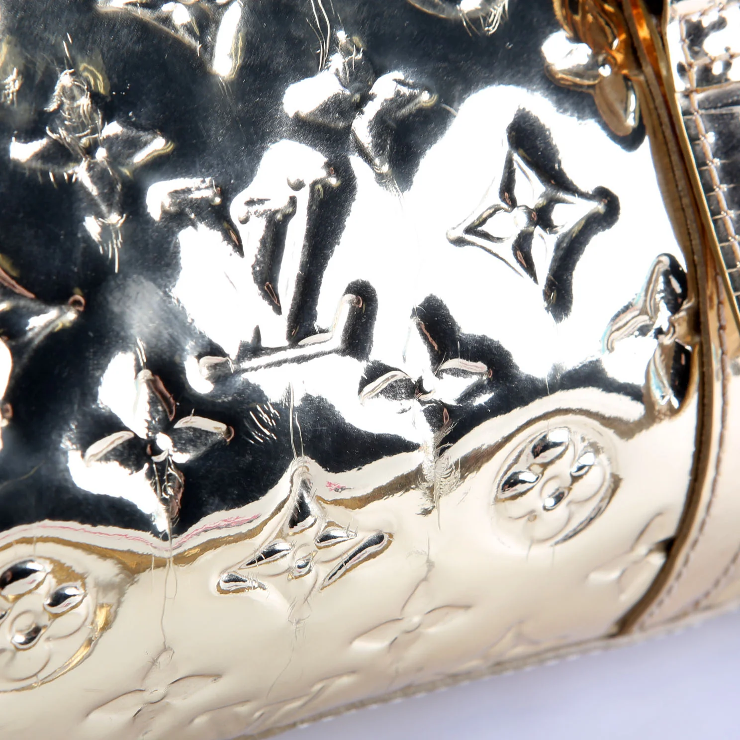 Papillon Mirror Monogram Gold - Image 6