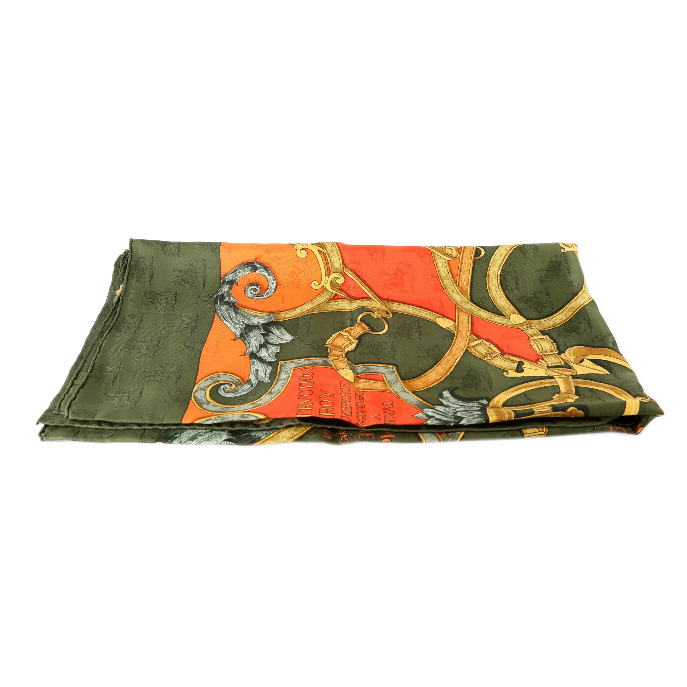 Par Messire Antoine De Pluvinel 90CM Silk Scarf - Image 2