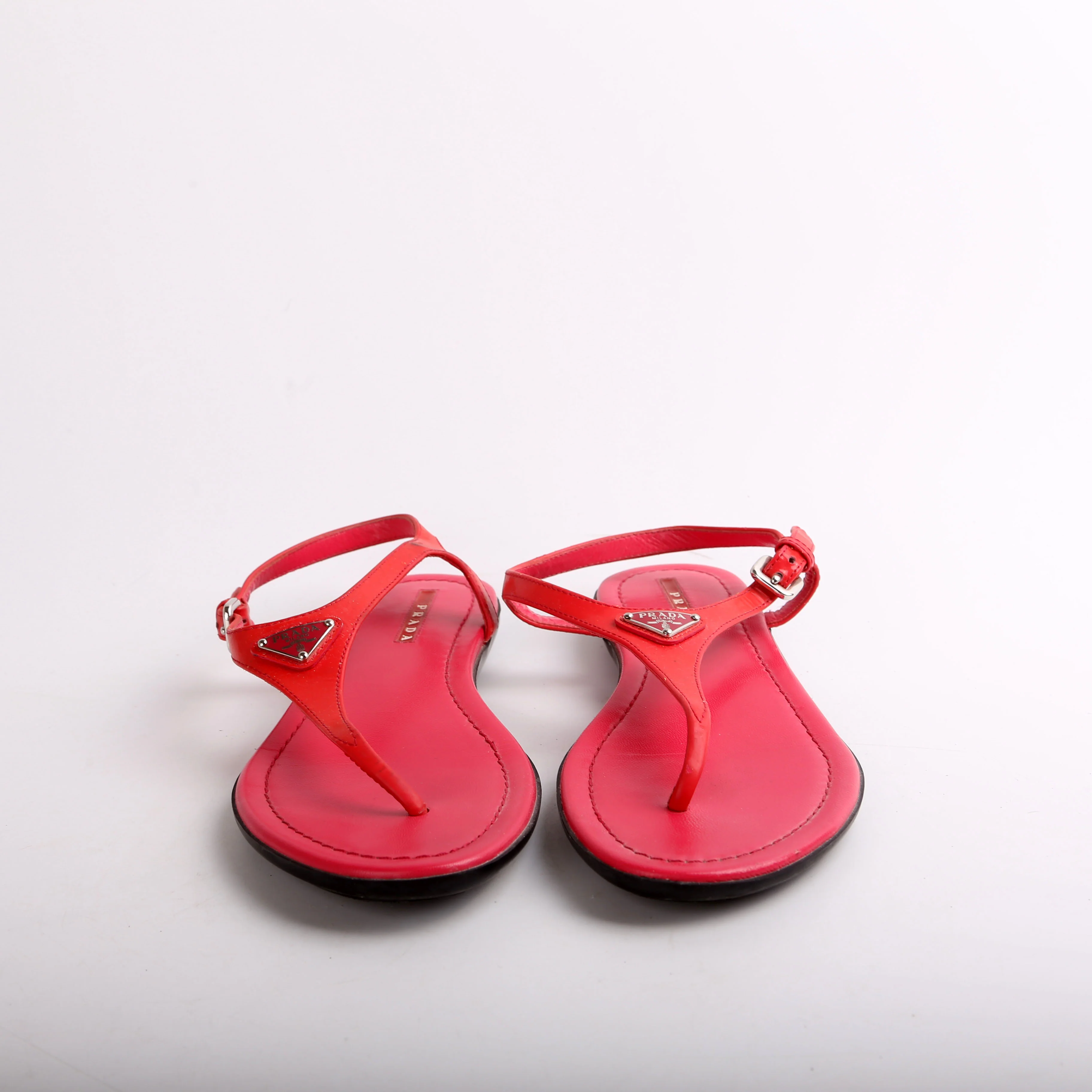 Patent Leather Sandals Size 37 - Image 2