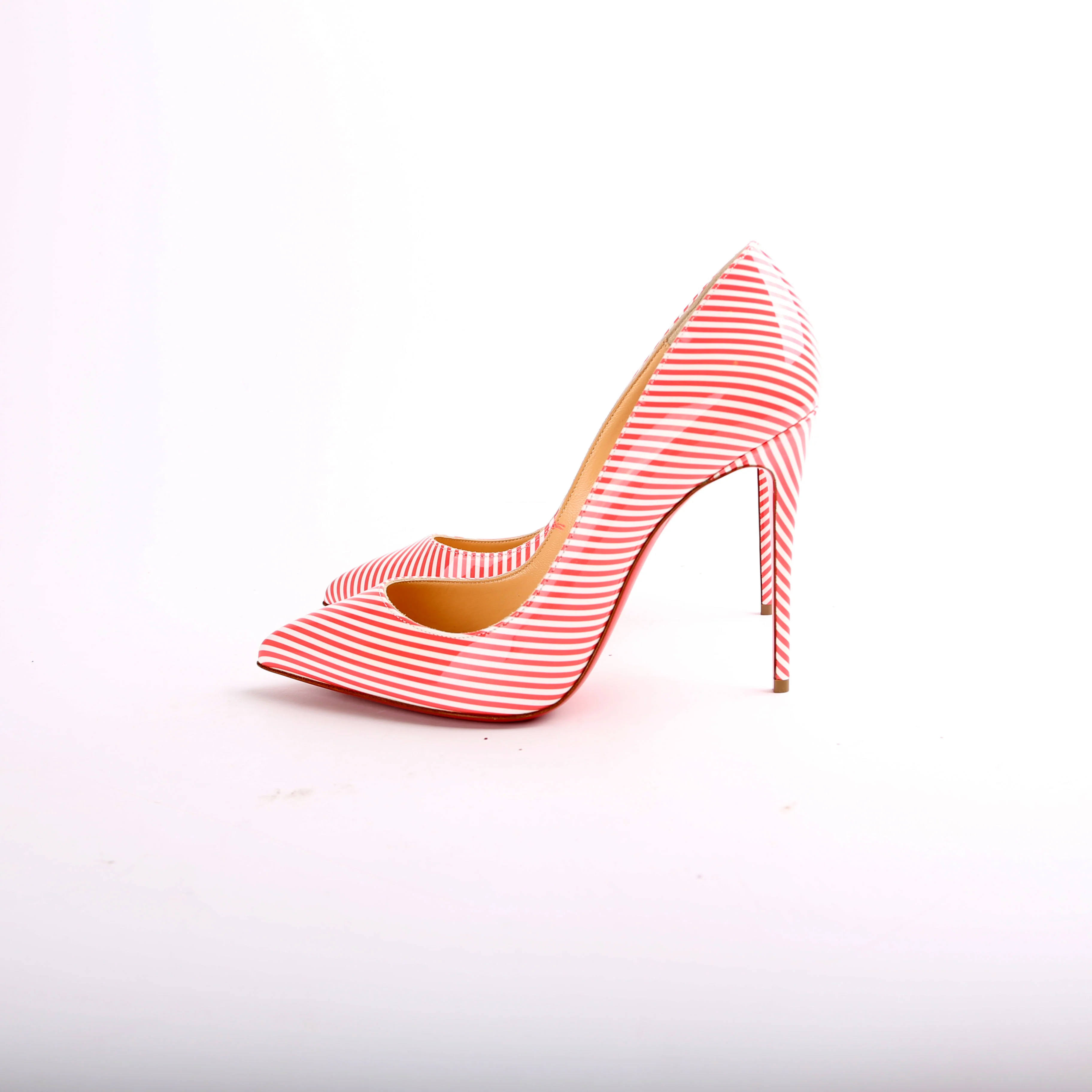Patent Pigalle Follies Stripes 100 Size 38 - Image 2