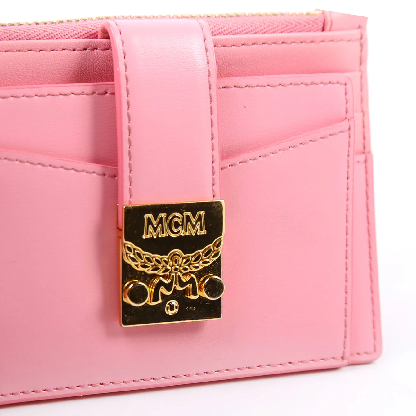 Patricia Mini Card Holder Calfskin Pink - Image 10