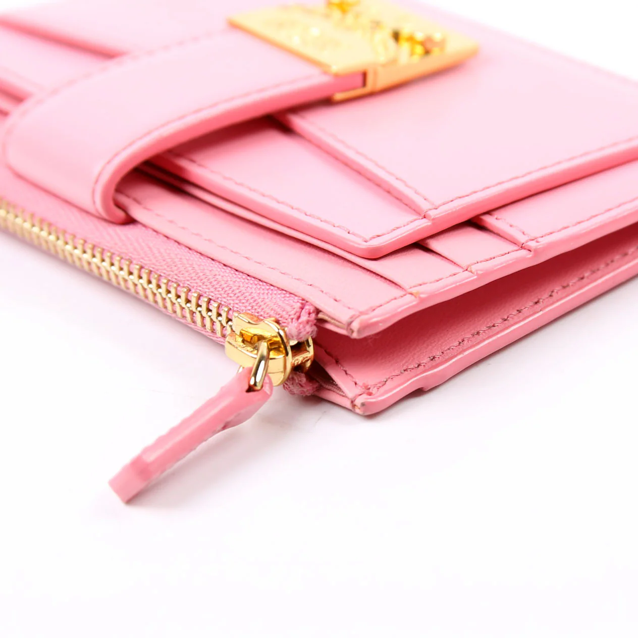 Patricia Mini Card Holder Calfskin Pink - Image 9