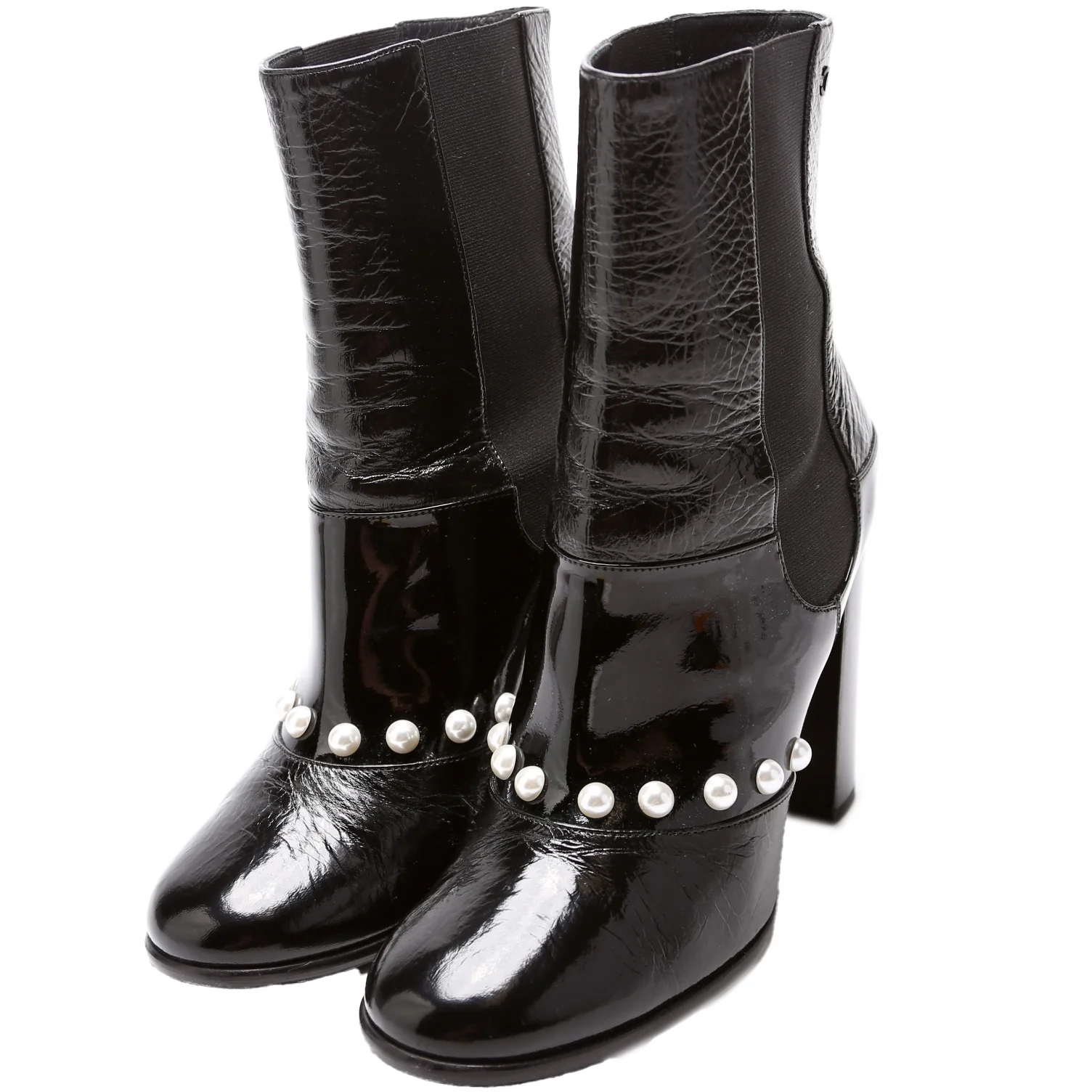 Pearl Ankle Booties Size 40
