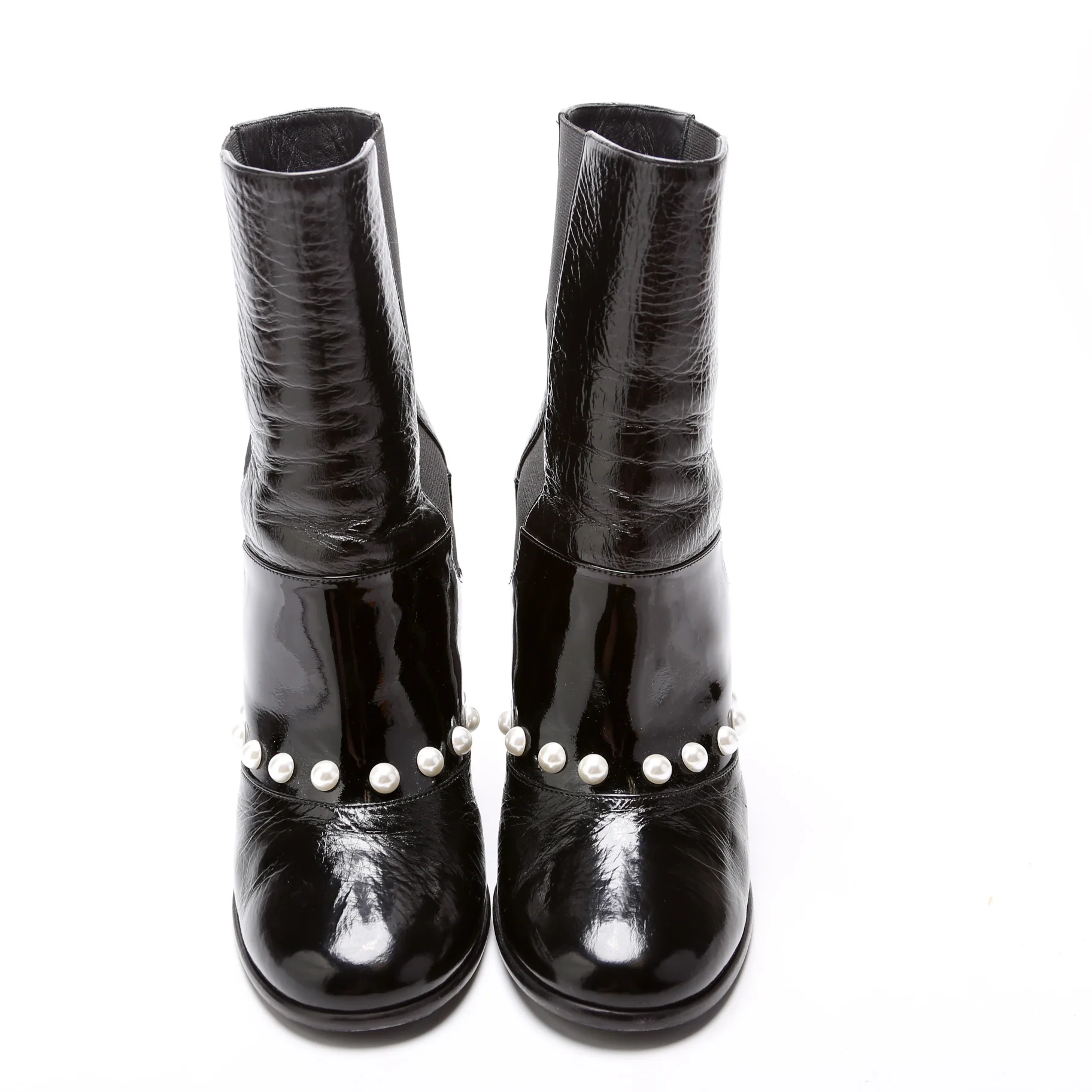 Pearl Ankle Booties Size 40 - Image 2