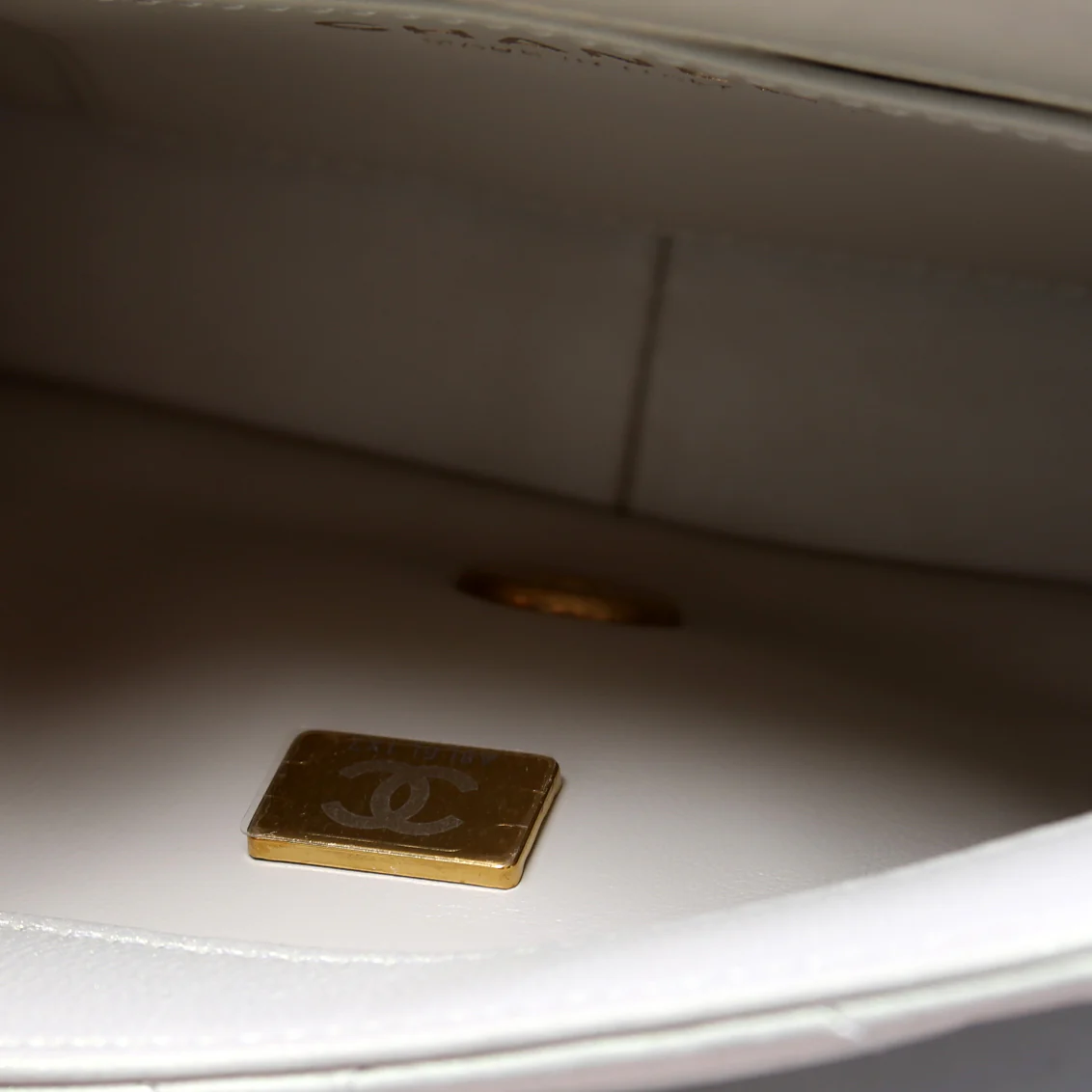 Pearly Mini Flap Bag Lambskin RFID - Image 10