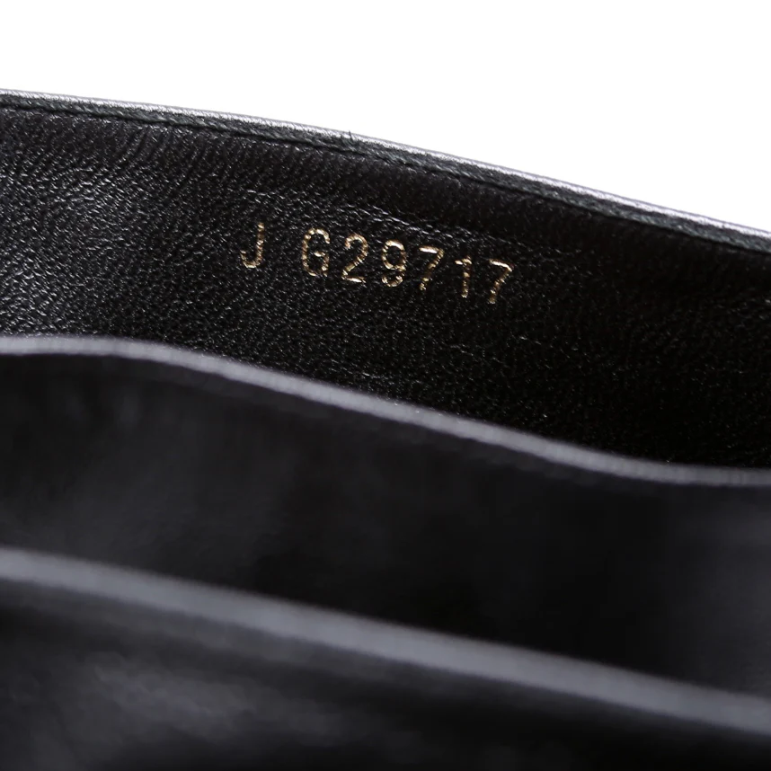 Peep Toe Pearl Heel Booties Size 37.5 - Image 6