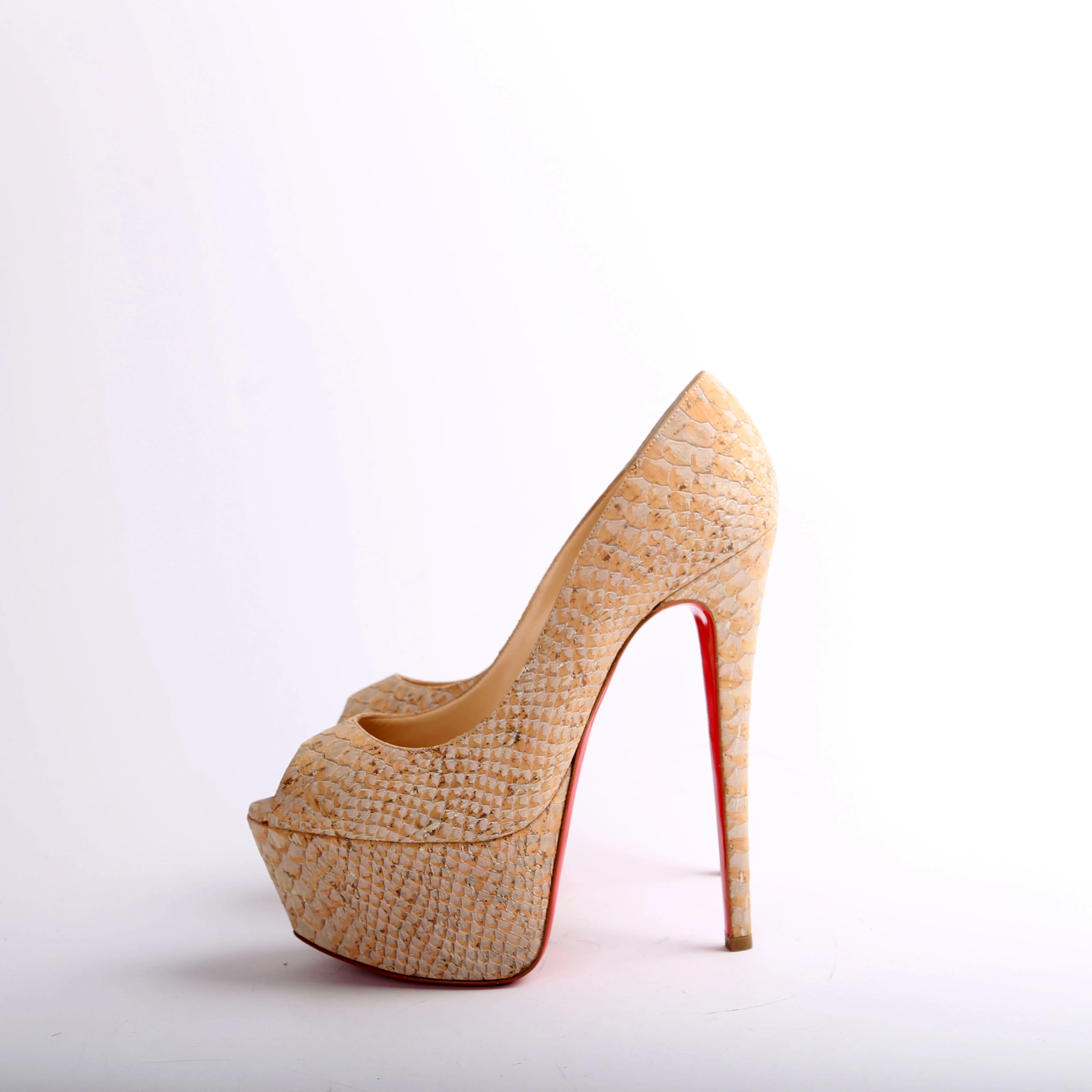 Peep Toe Platform Pumps Size 38 - Image 4