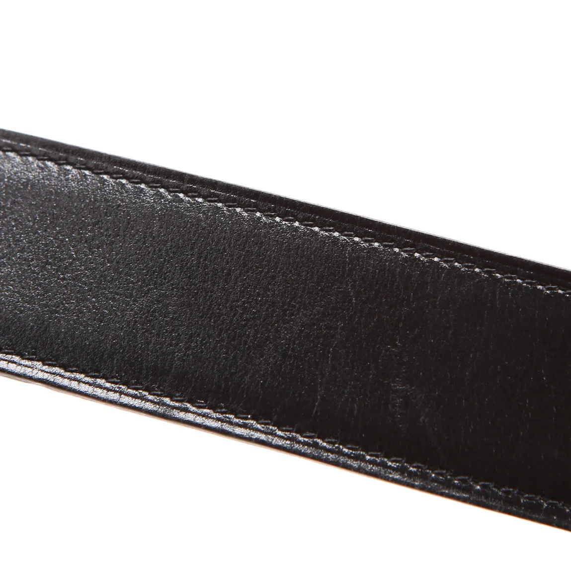 Pegase Reversible Leather Belt Size 85 Black/Orange - Image 7