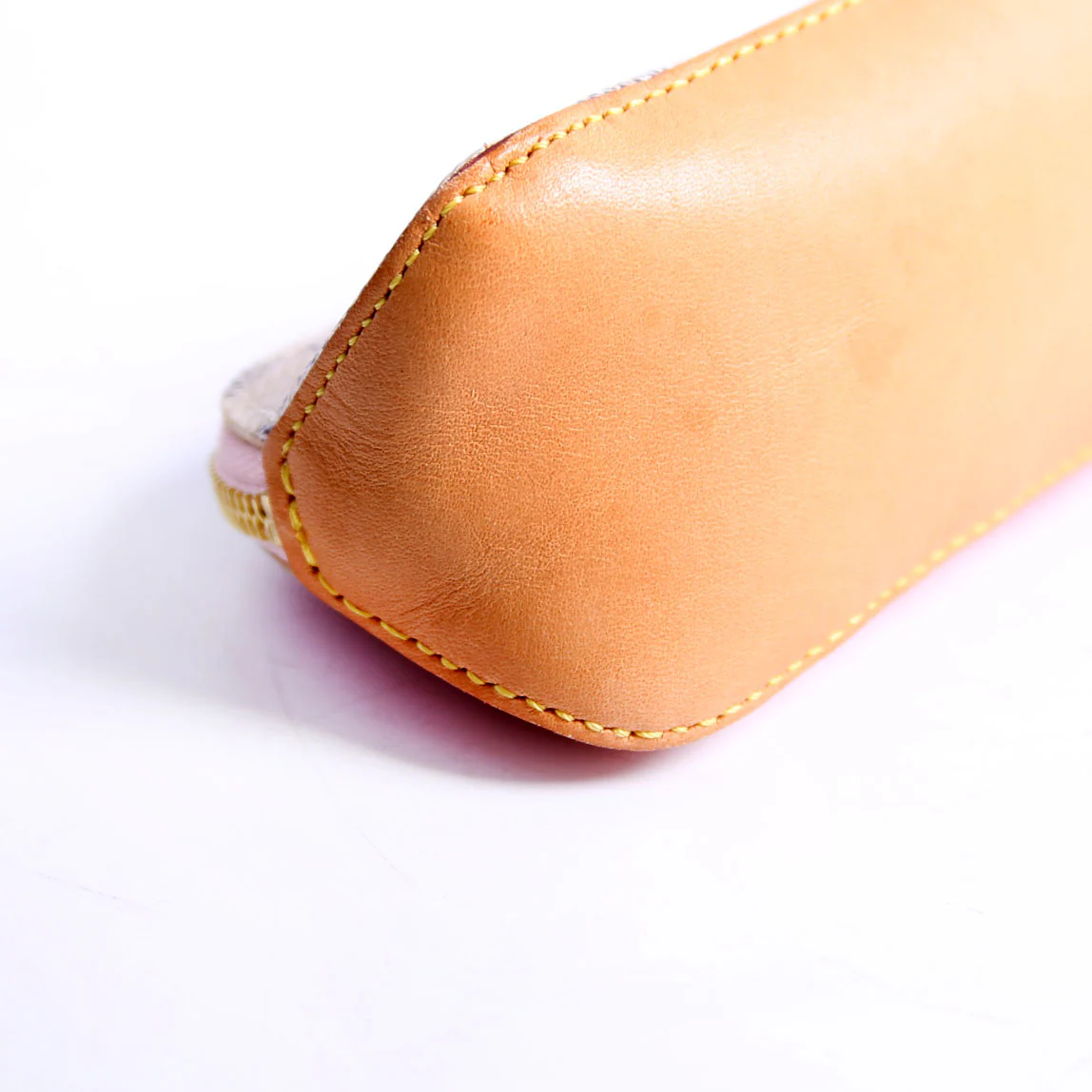 Pencil Pouch Elisabeth Damier Azur Pink - Image 5