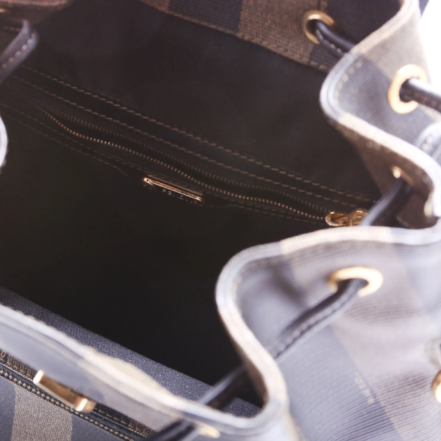 Pequin Canvas Mini Backpack Brown - Image 9