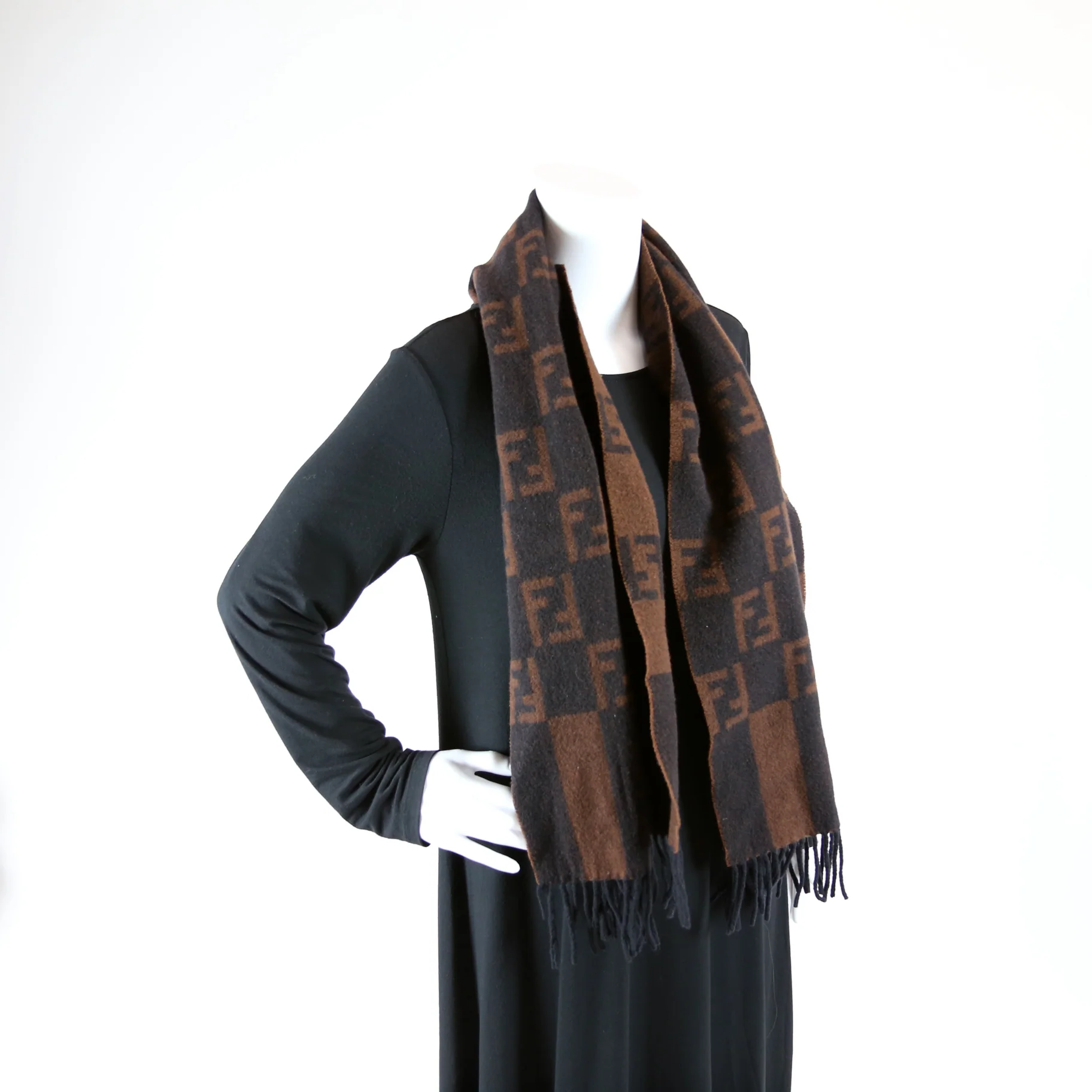Pequin Stripes Wool Scarf - Image 5