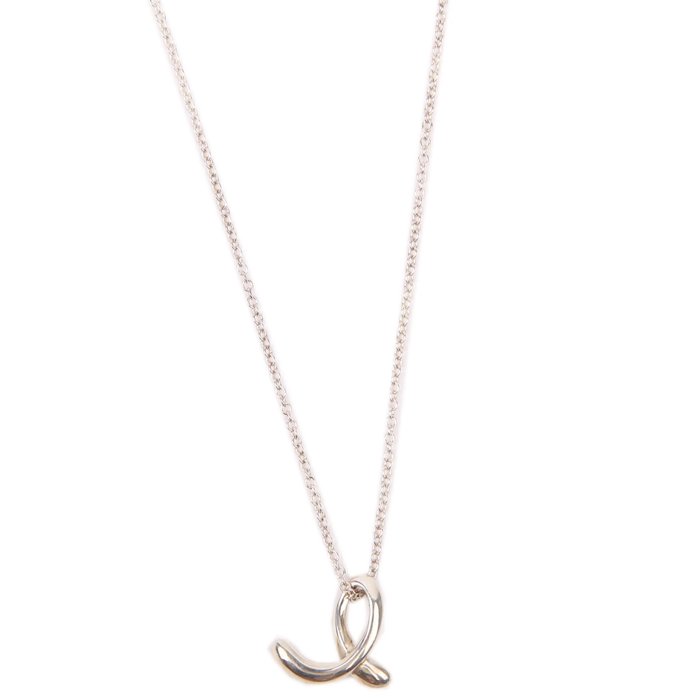 Peretti Small Alphabet Necklace 925