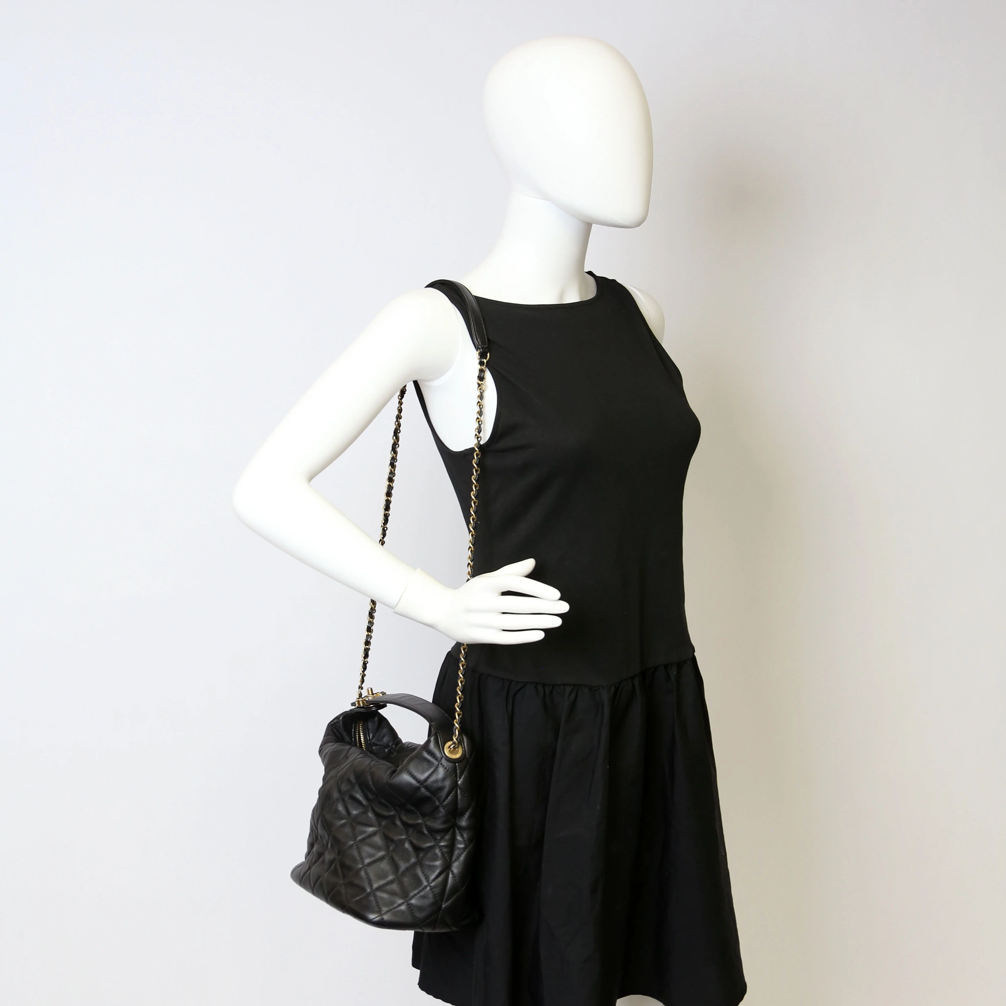 Perfect Meeting Hobo Lambskin 29M Black - Image 17