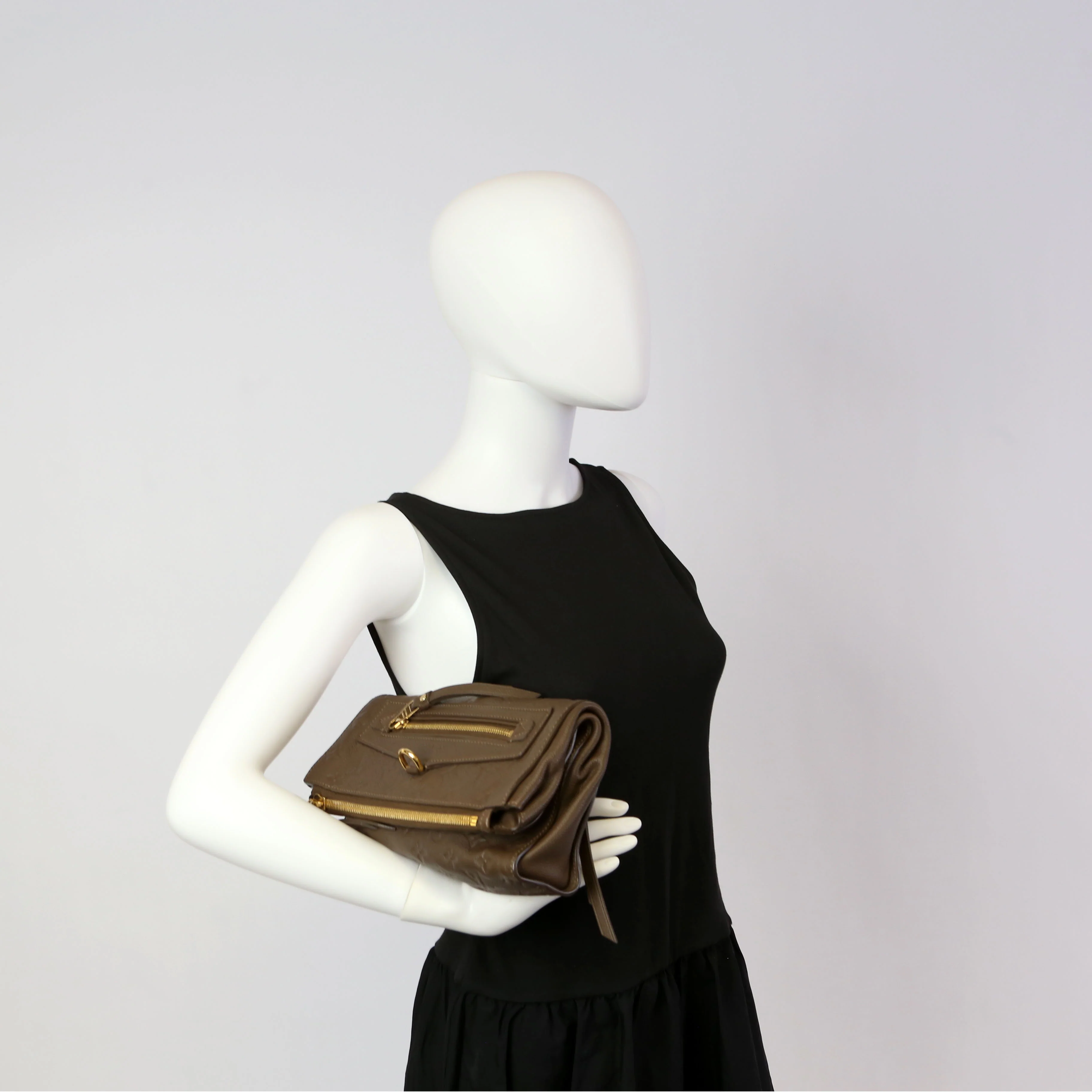 Petillante Clutch Empreinte Brown - Image 12
