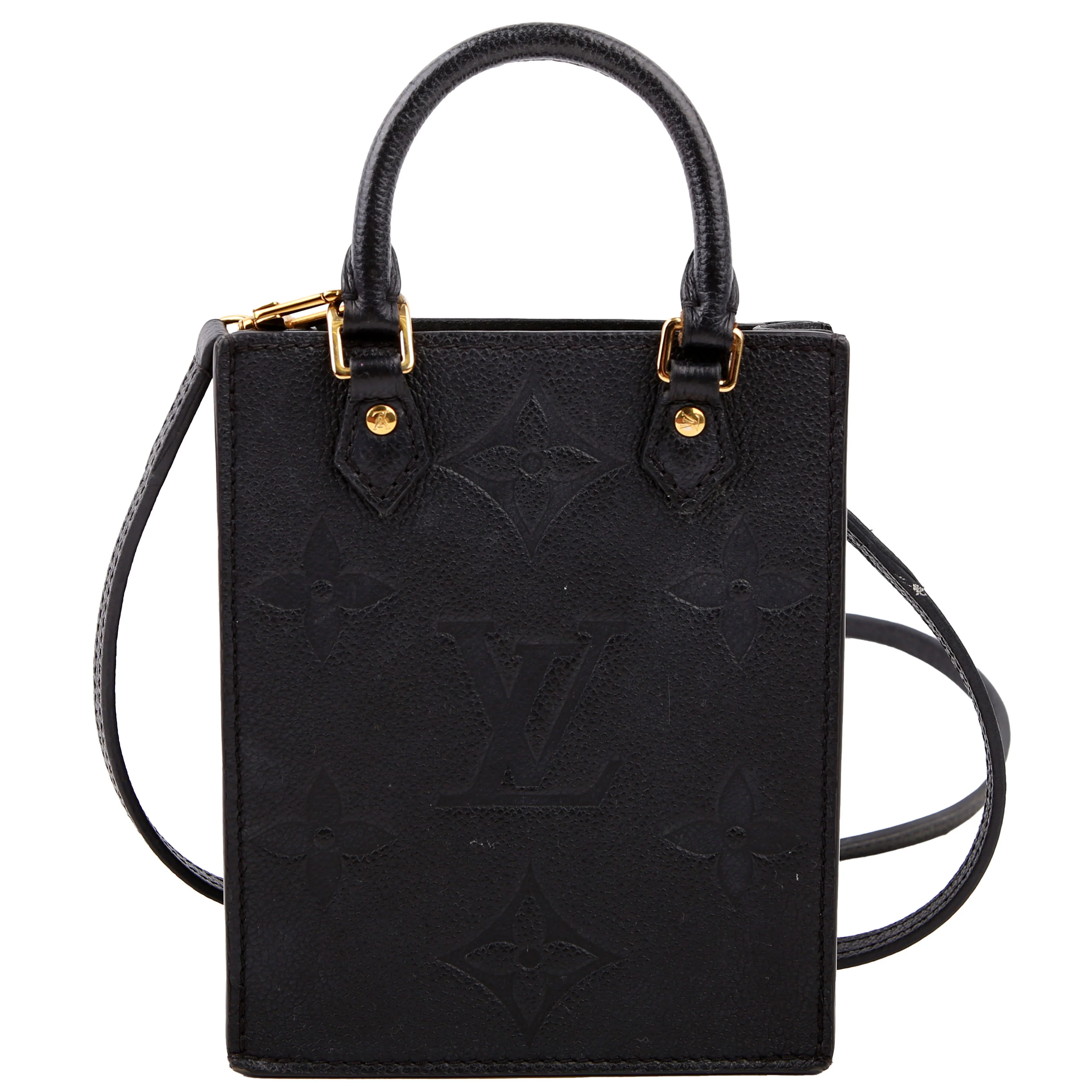 Petit Sac Plat Empreinte Black