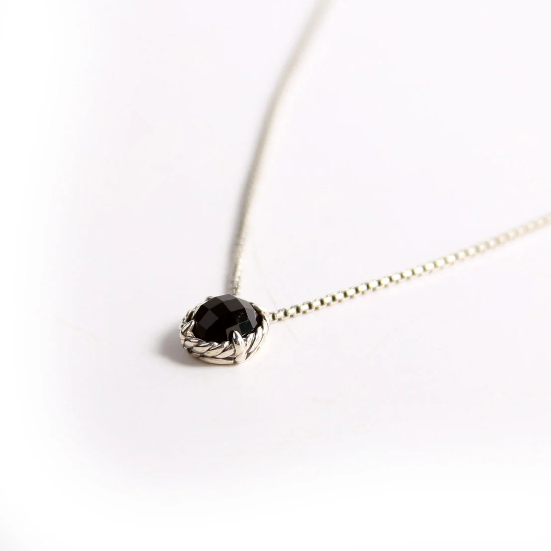 Petite Chatelaine 8MM Pendant 925/Onyx - Image 4