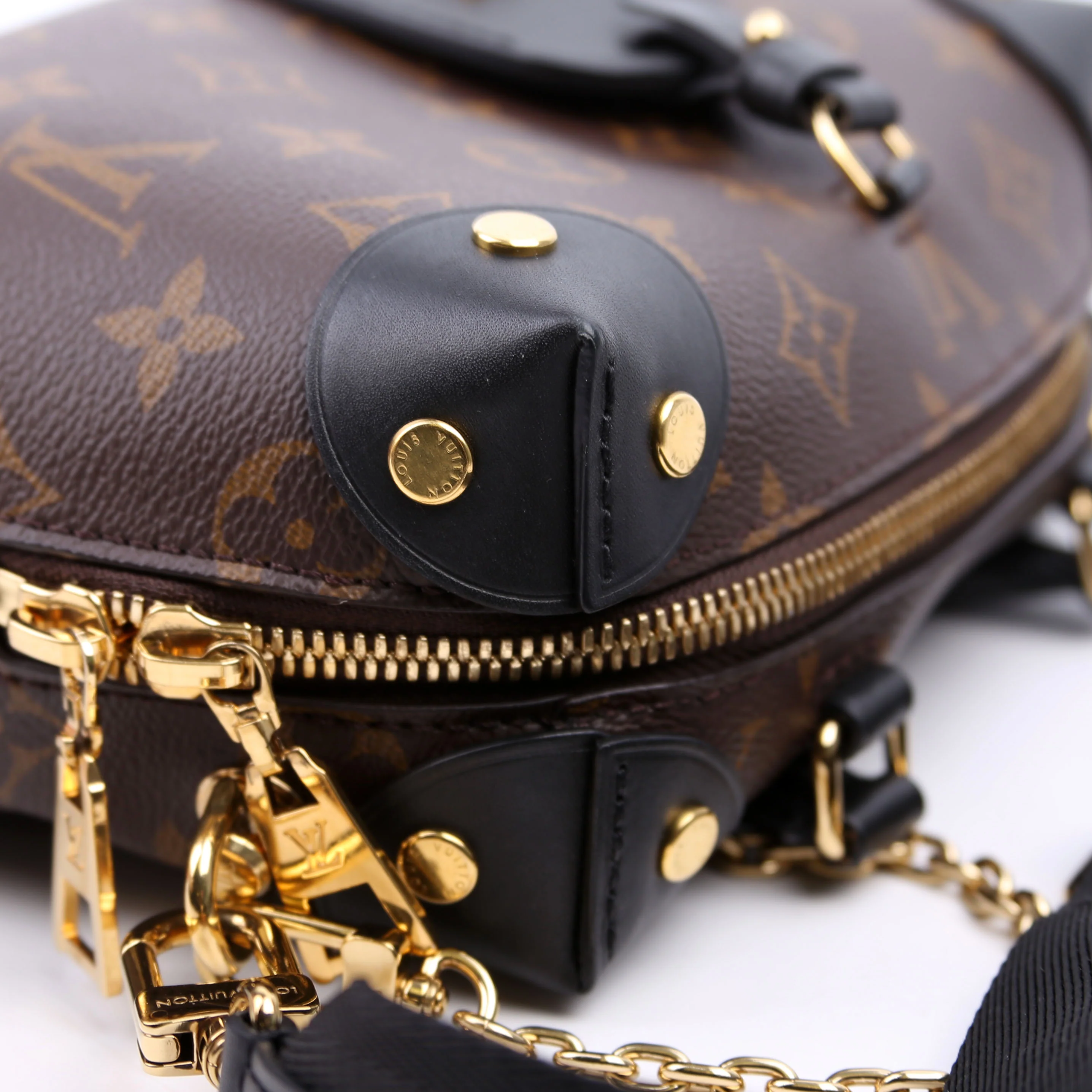 Petite Malle Souple Monogram Black/Brown - Image 8