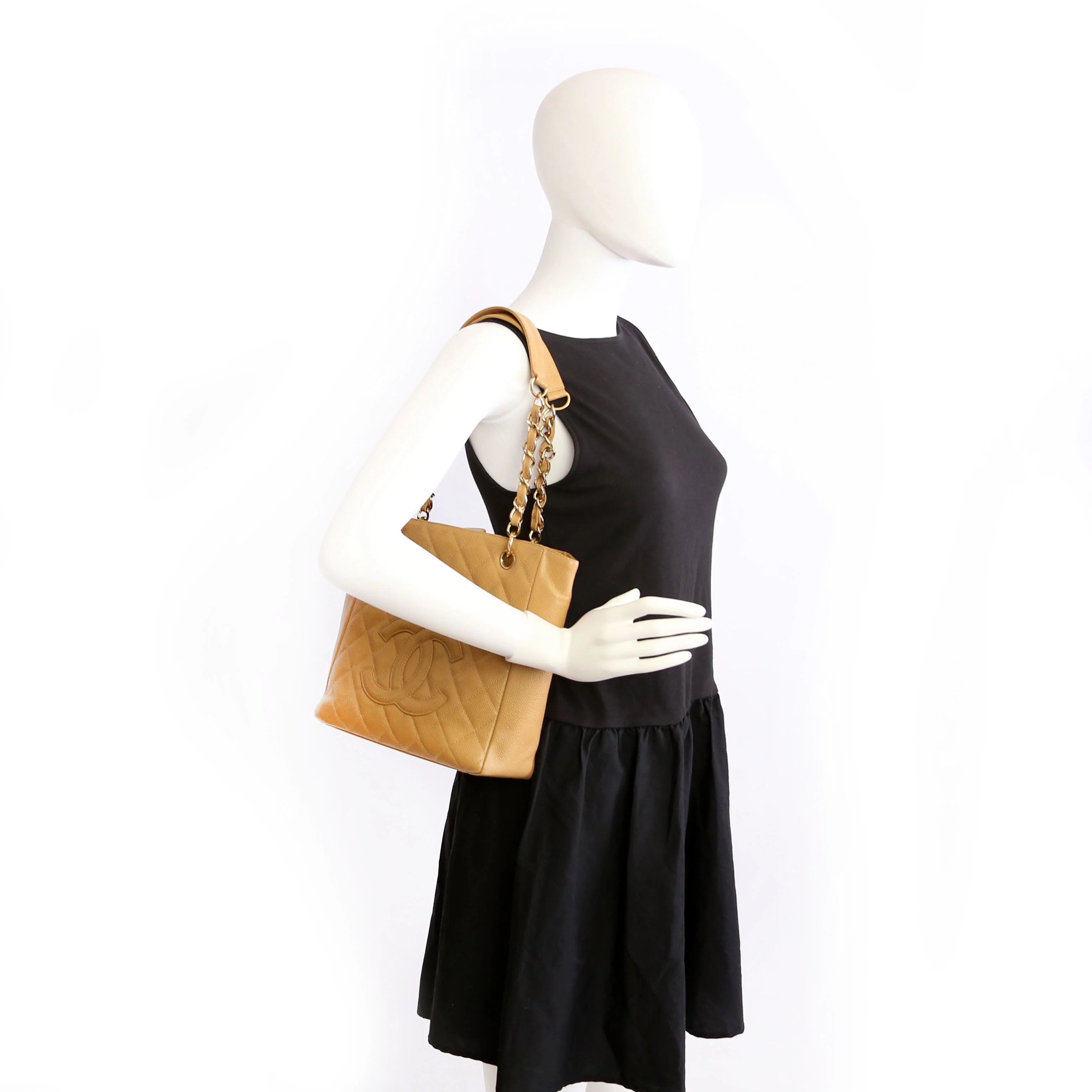 Petite Shopping Tote Tan - Image 12