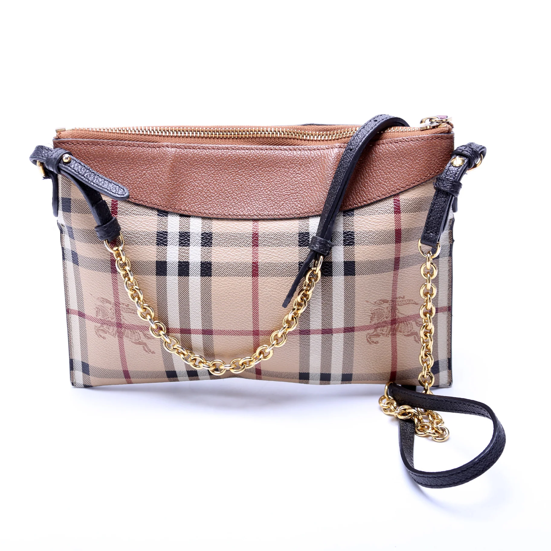 Peyton Haymarket Check Crossbody Clutch - Image 3