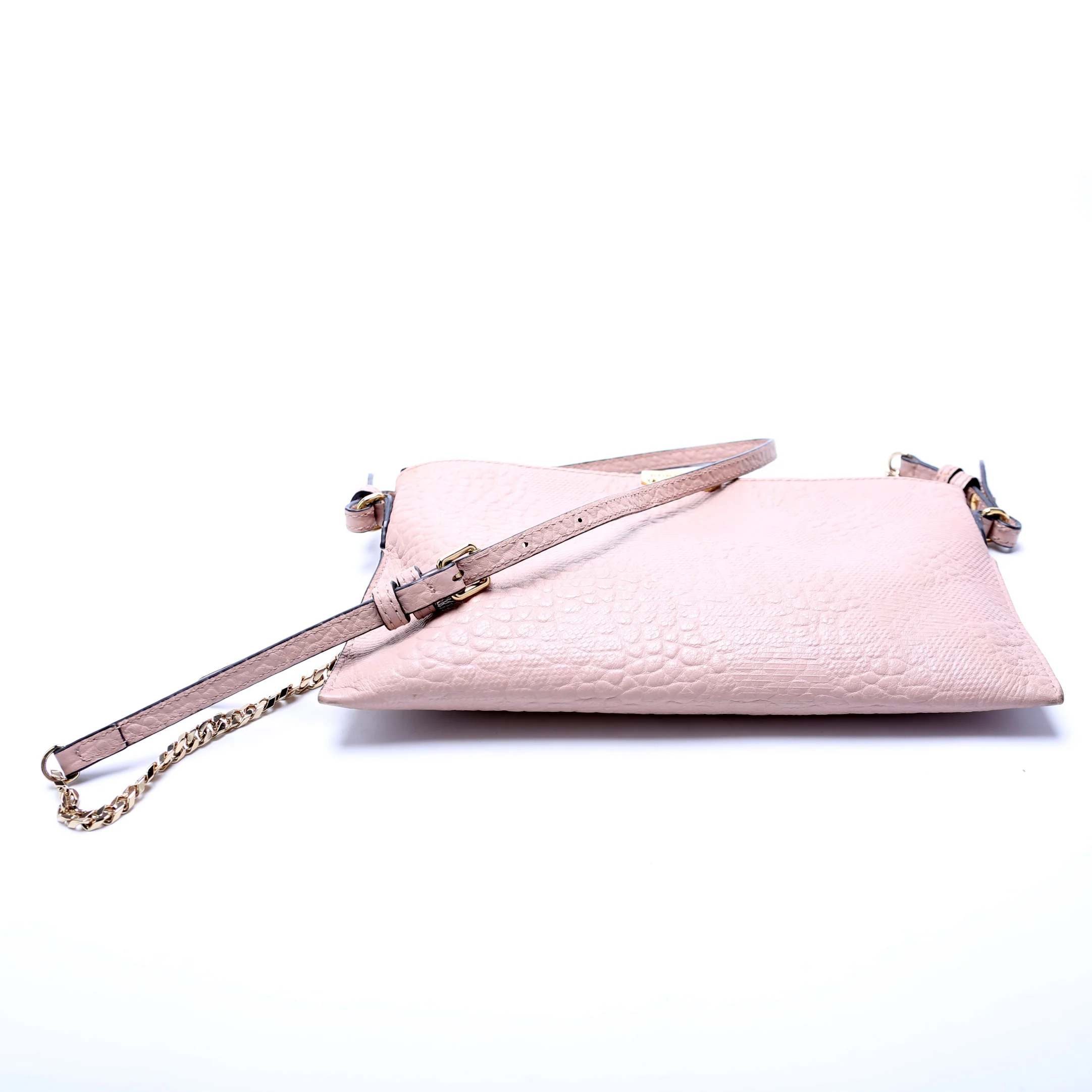 Peyton Leather Check Crossbody - Image 4