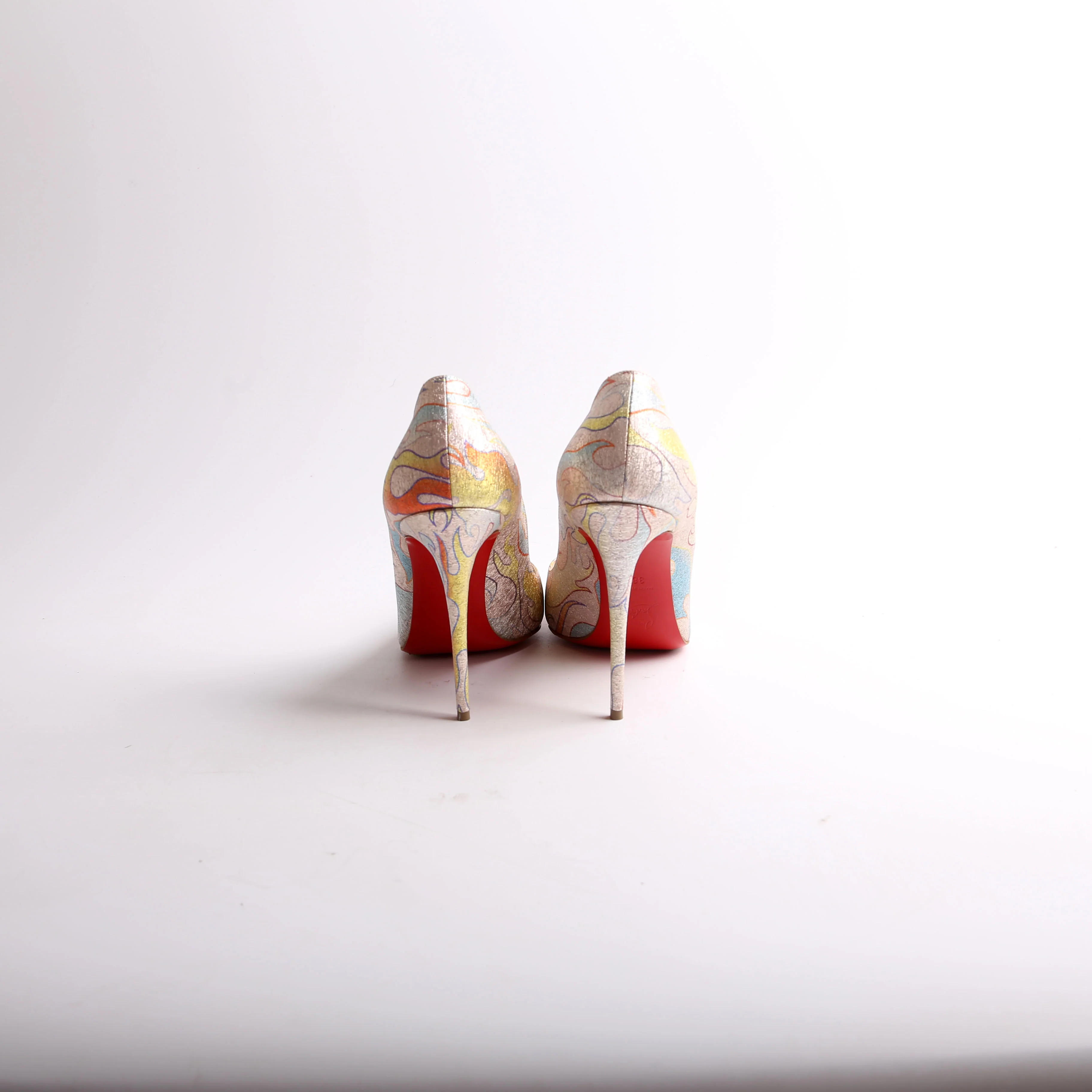 Pigalle Follies 100 Lurex Flame Size 38.5 - Image 5