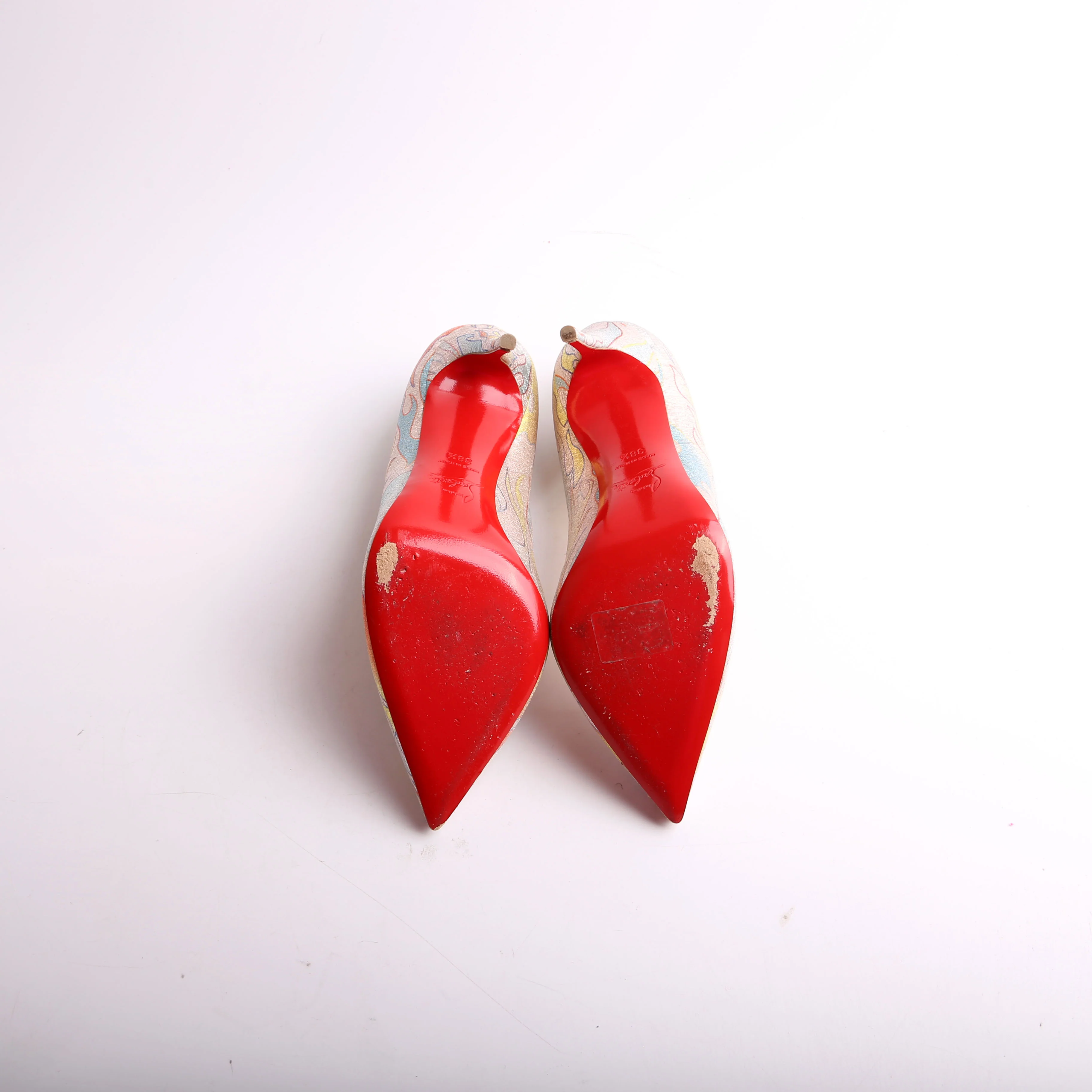 Pigalle Follies 100 Lurex Flame Size 38.5 - Image 8