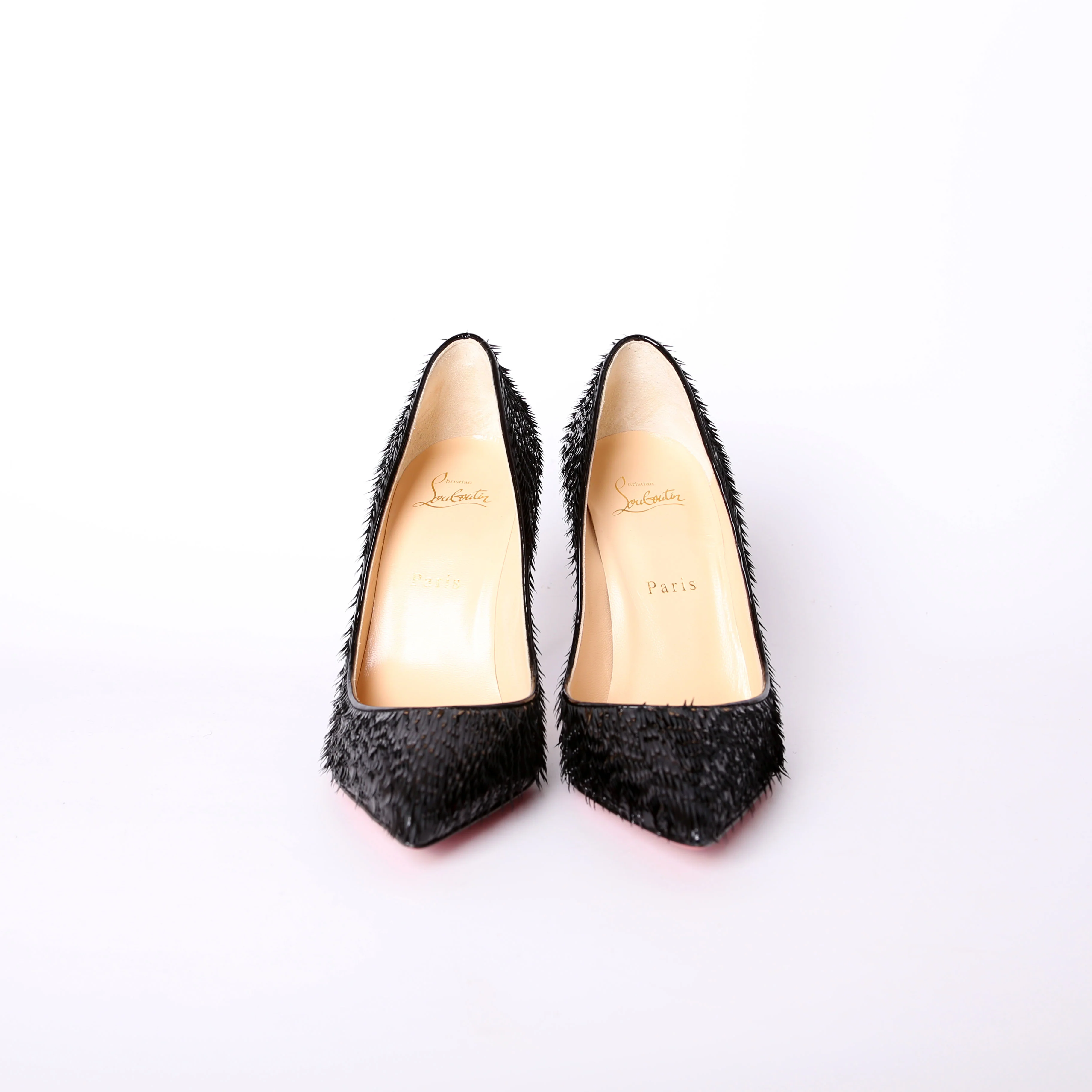 Pigalle Follies 100MM Fringe Patent Size 38.5 - Image 2