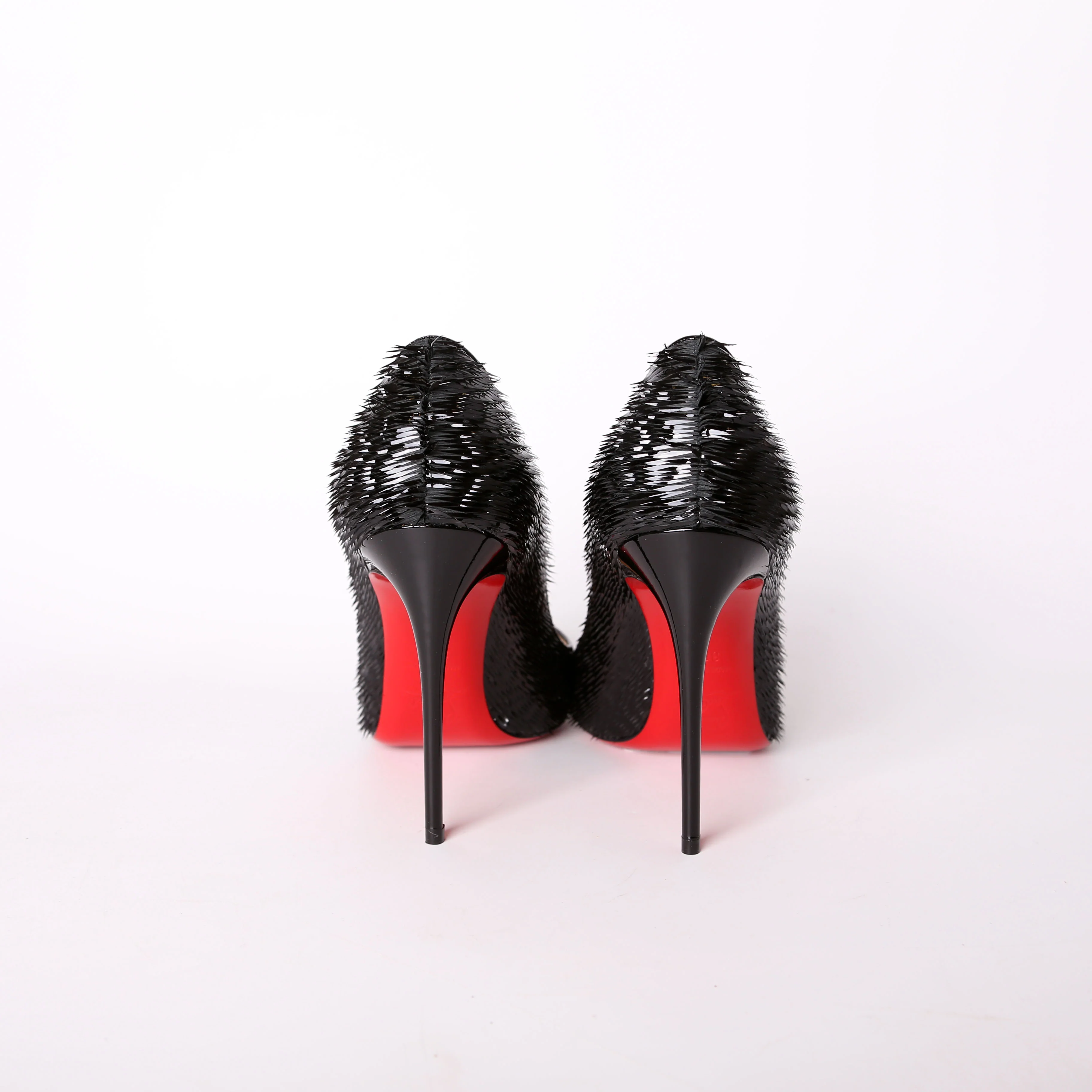 Pigalle Follies 100MM Fringe Patent Size 38.5 - Image 4