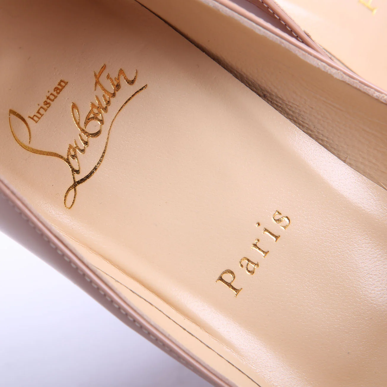 Pigalle Follies Patent 100MM Size 36.5 Nude - Image 5