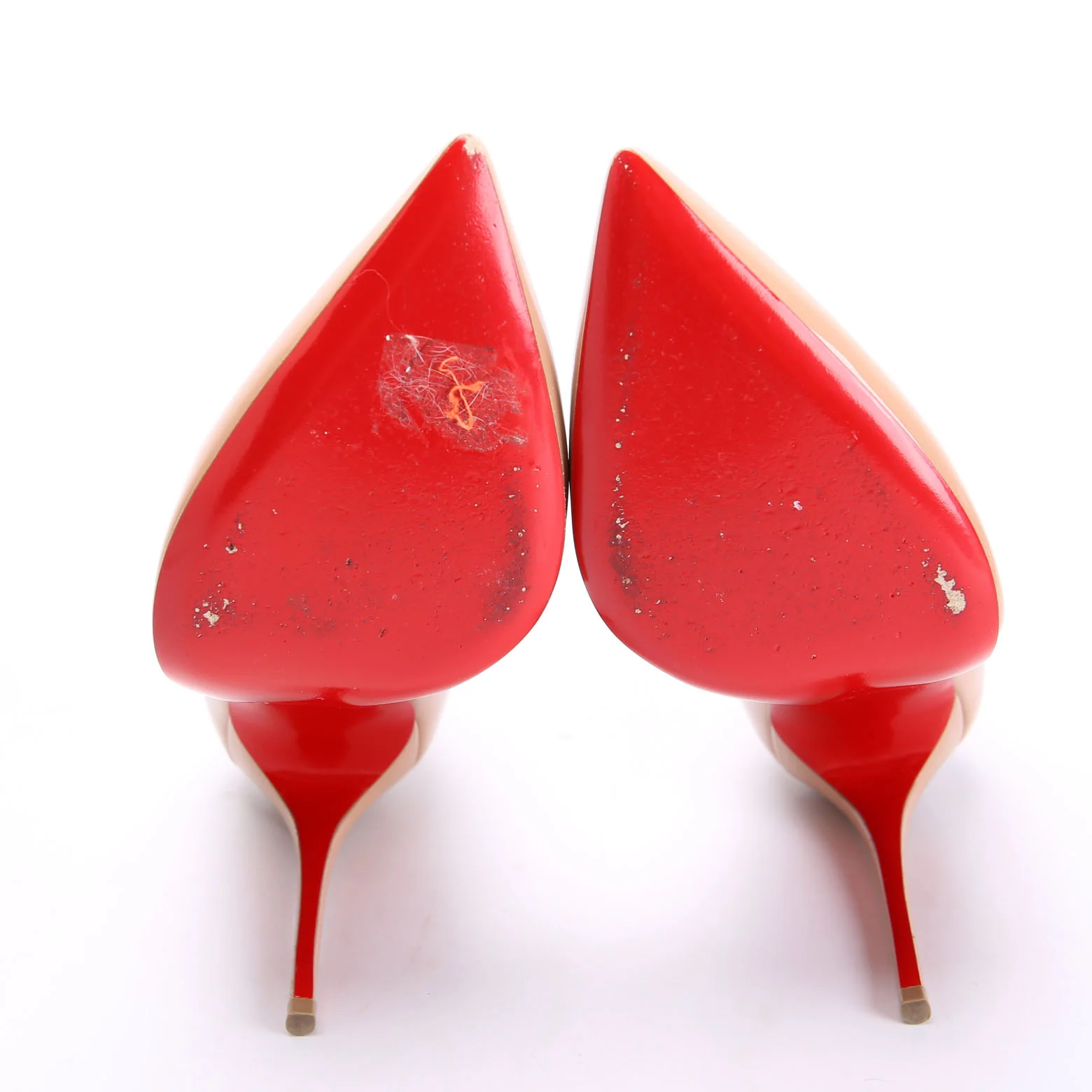 Pigalle Follies Patent 100MM Size 36.5 Nude - Image 8