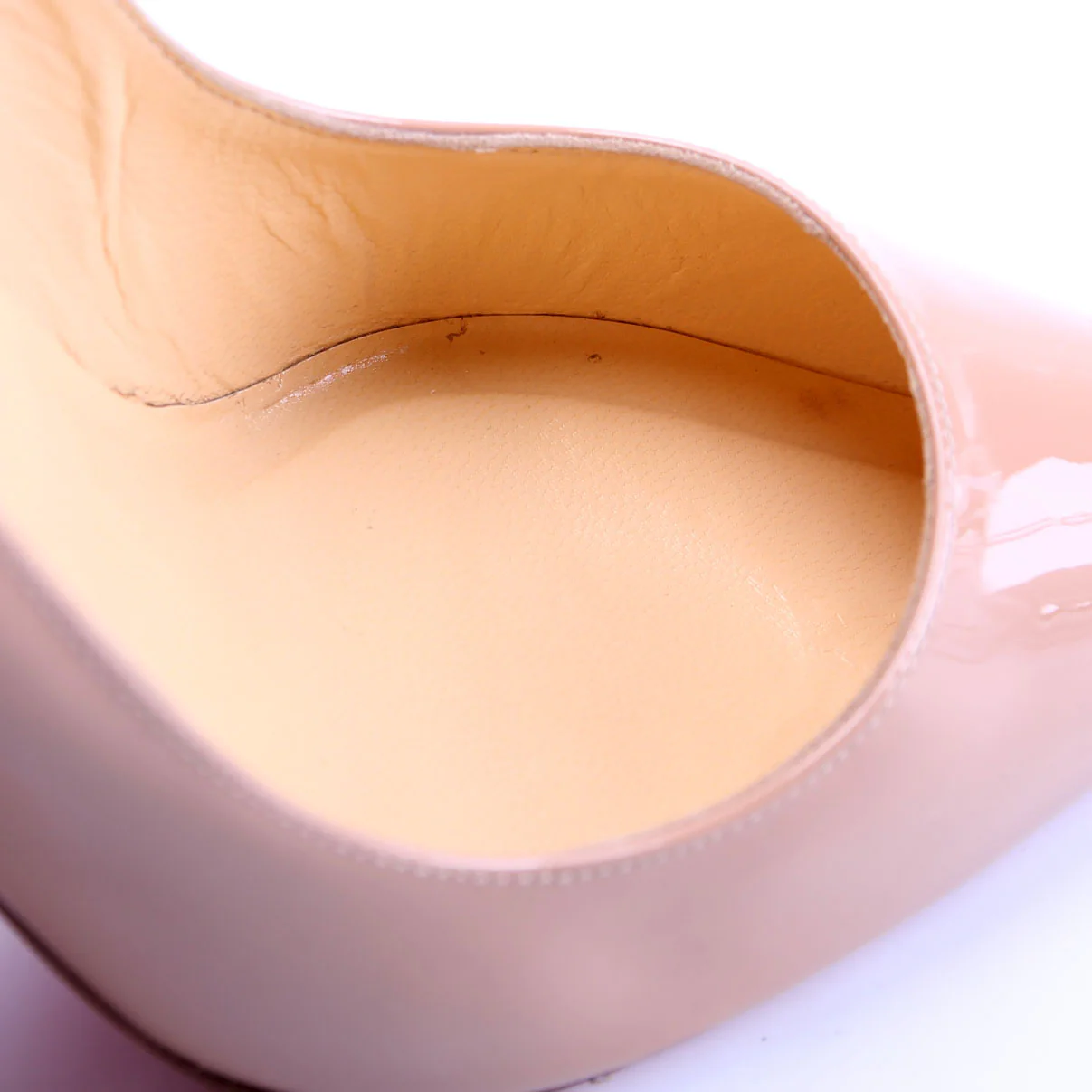 Pigalle Follies Patent 100MM Size 37.5 Nude - Image 6