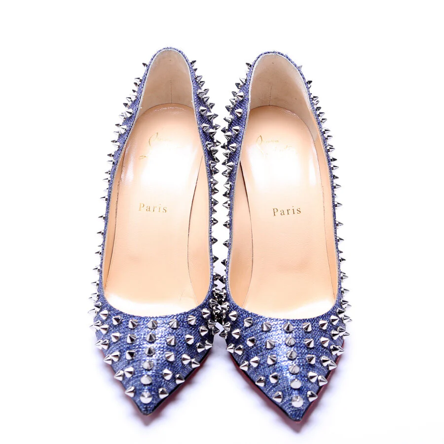 Pigalle Follies Spike 100MM Size 40 Blue - Image 2