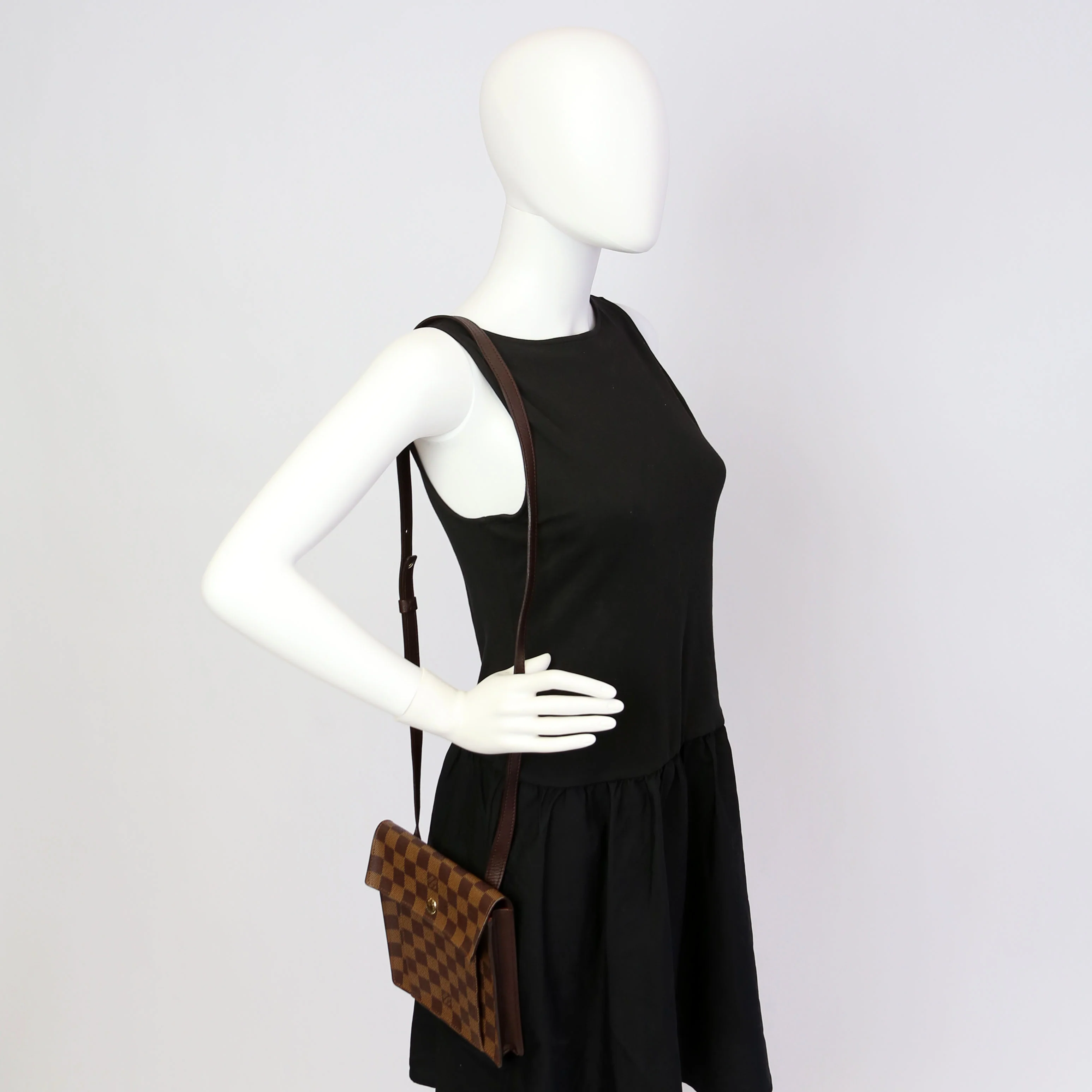 Pimlico Crossbody PM Damier Ebene Orange - Image 12