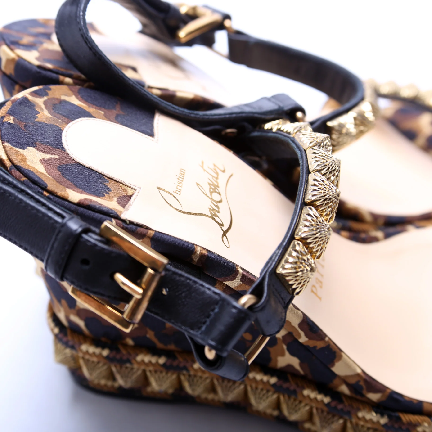 Pira Ryad 100MM Wedges Size 38 - Image 5