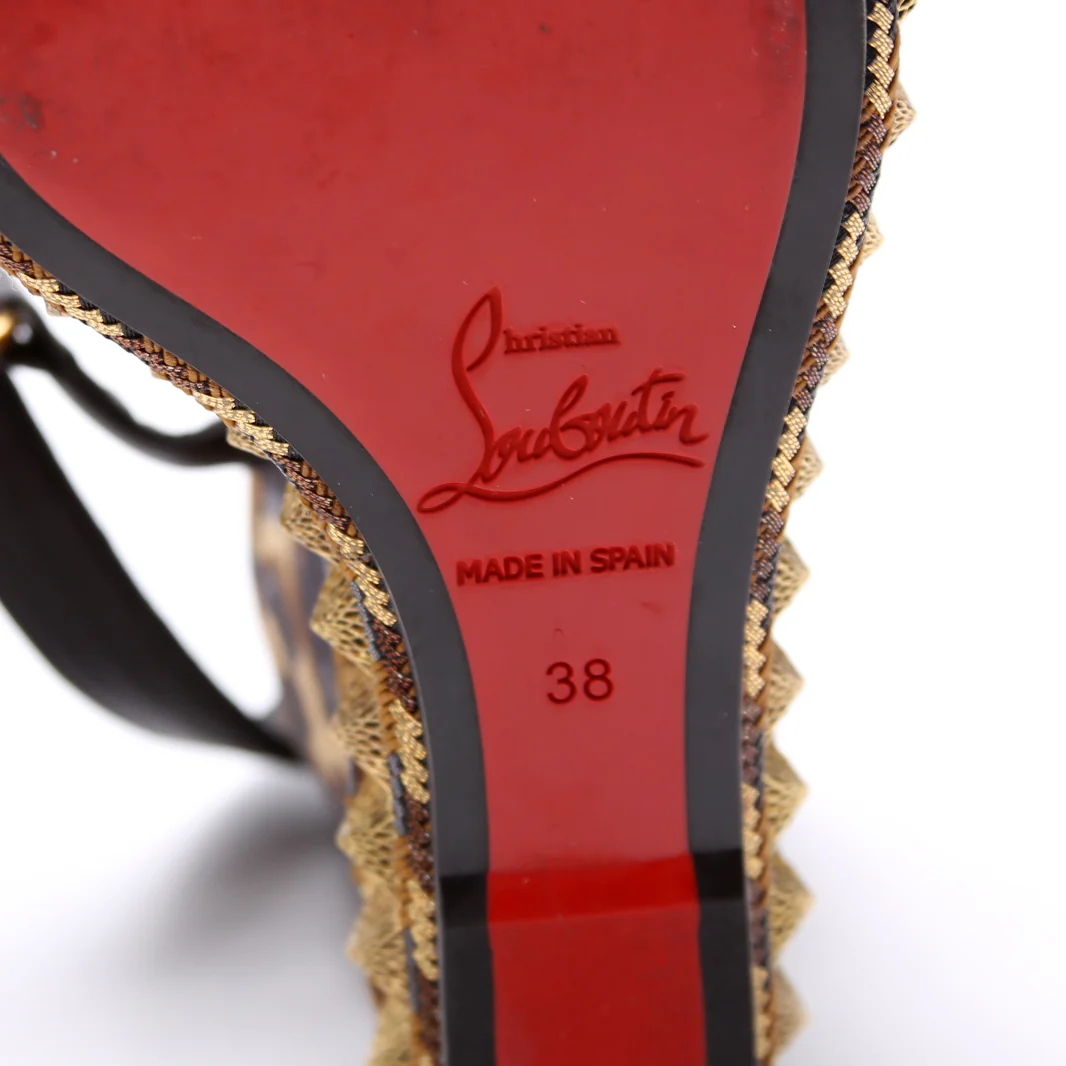 Pira Ryad 100MM Wedges Size 38 - Image 8